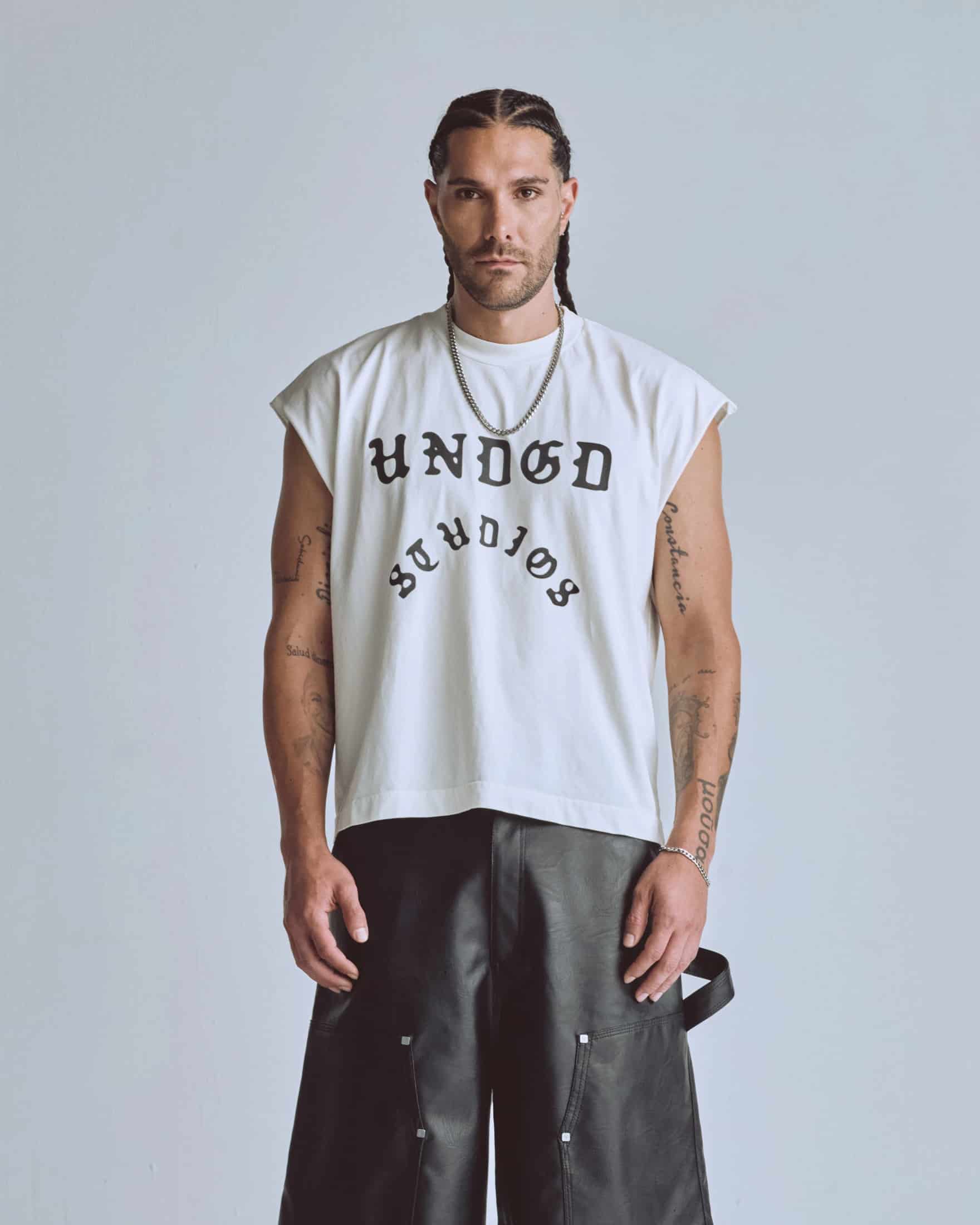Capsule UNDGD STUDIOS Sleeveless Tshirt White - miniatura 2