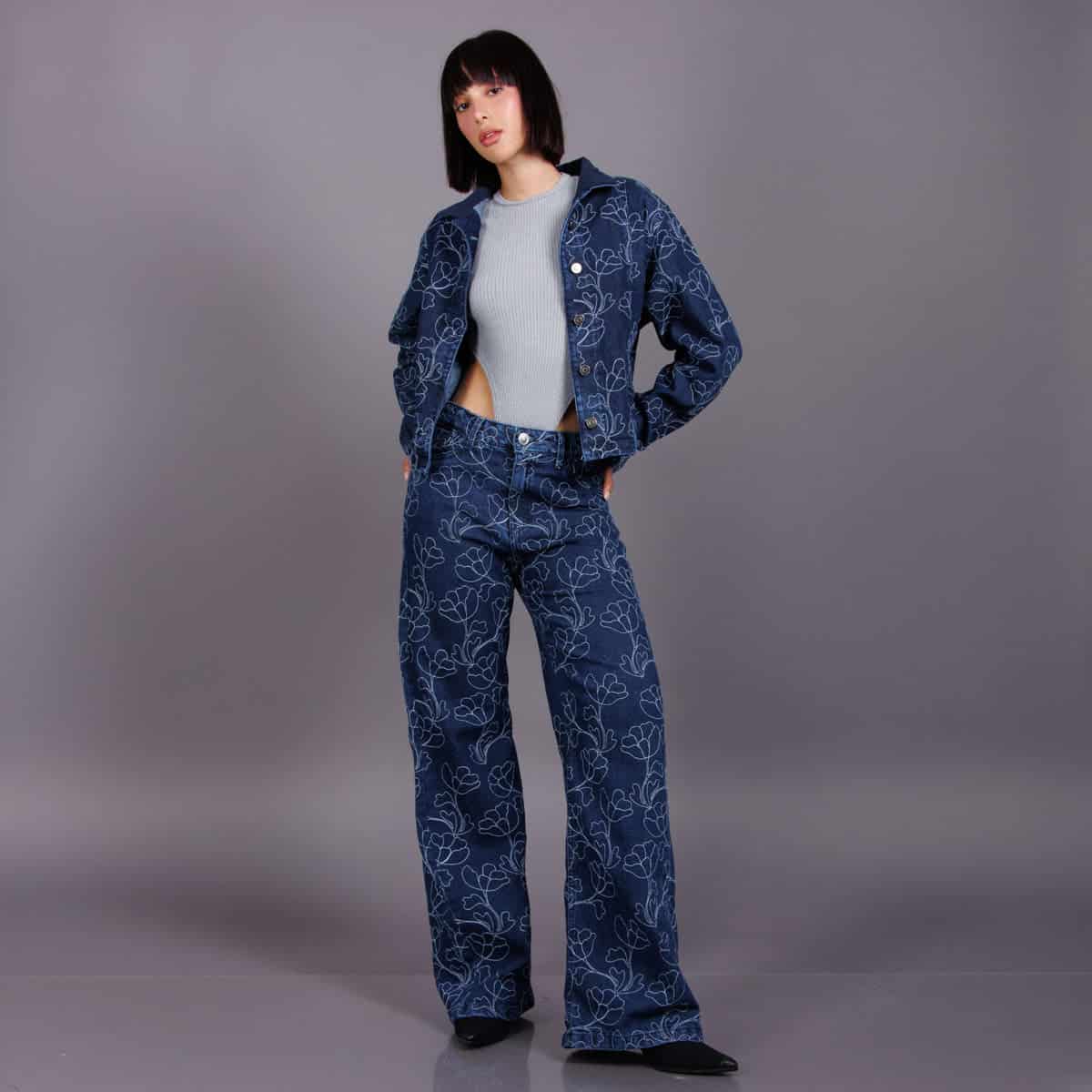 Jean Axspen Wide Leg  Ax-3068 - miniatura 1