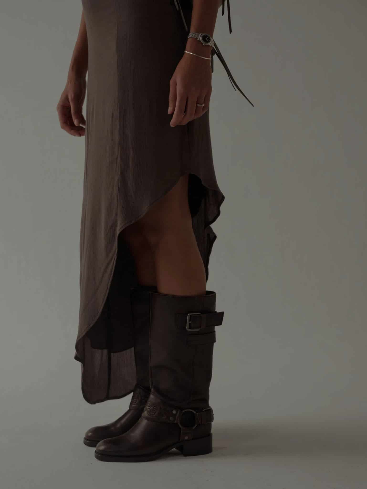 THE MINIMAL DRESS - ESPRESSO - miniatura 5