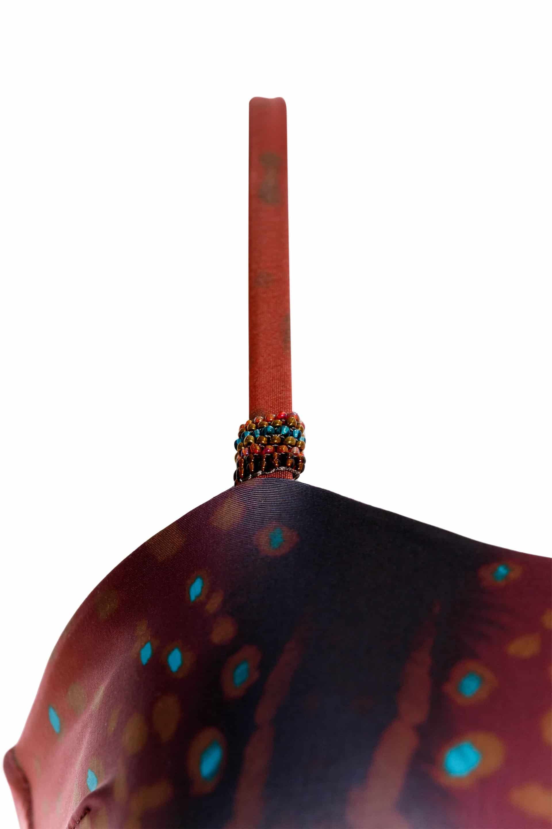 Entero Strapless Bambi Rojo - miniatura 2
