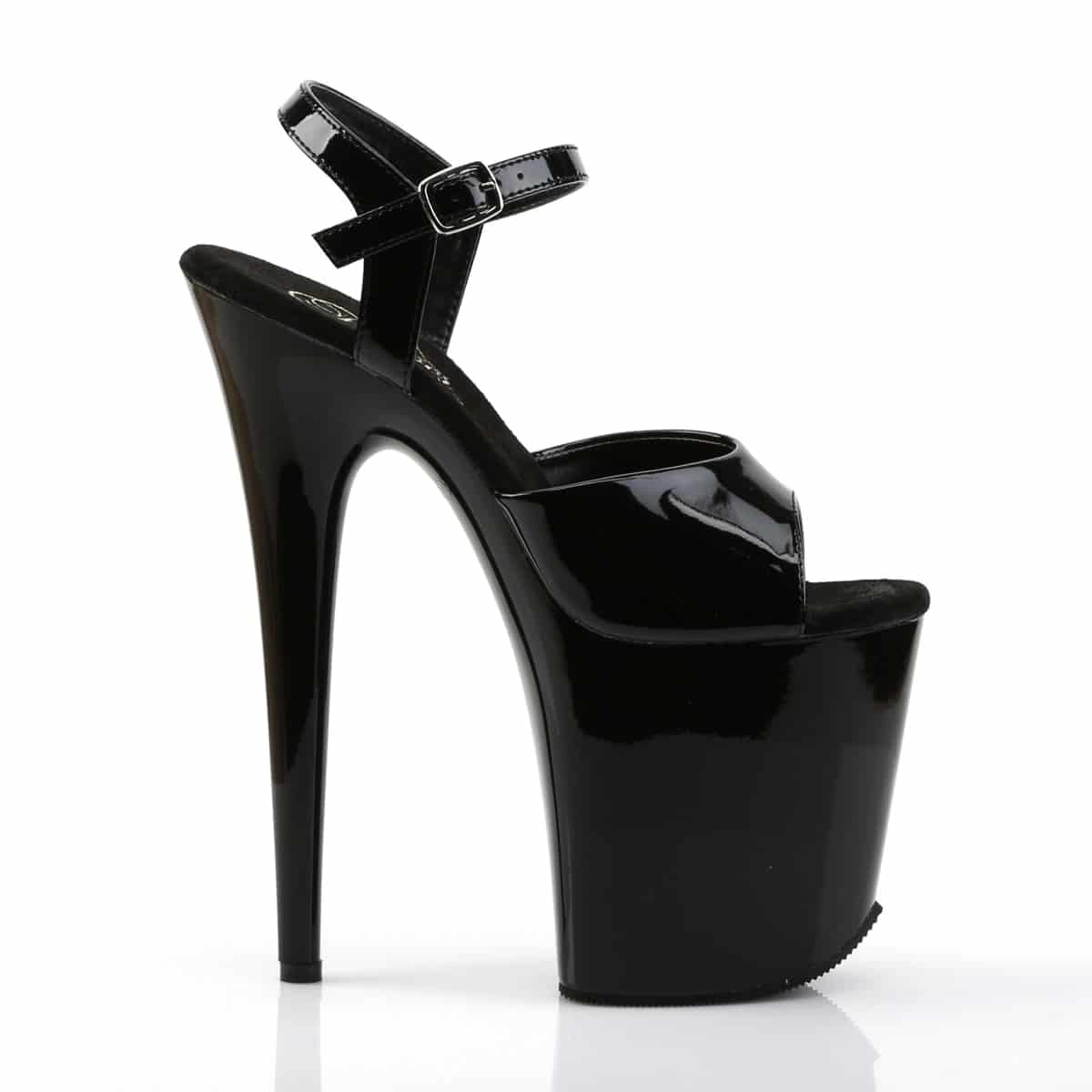 Tacones Flamingo Negros – Plataforma Pleaser –  FLAM809 - miniatura 2