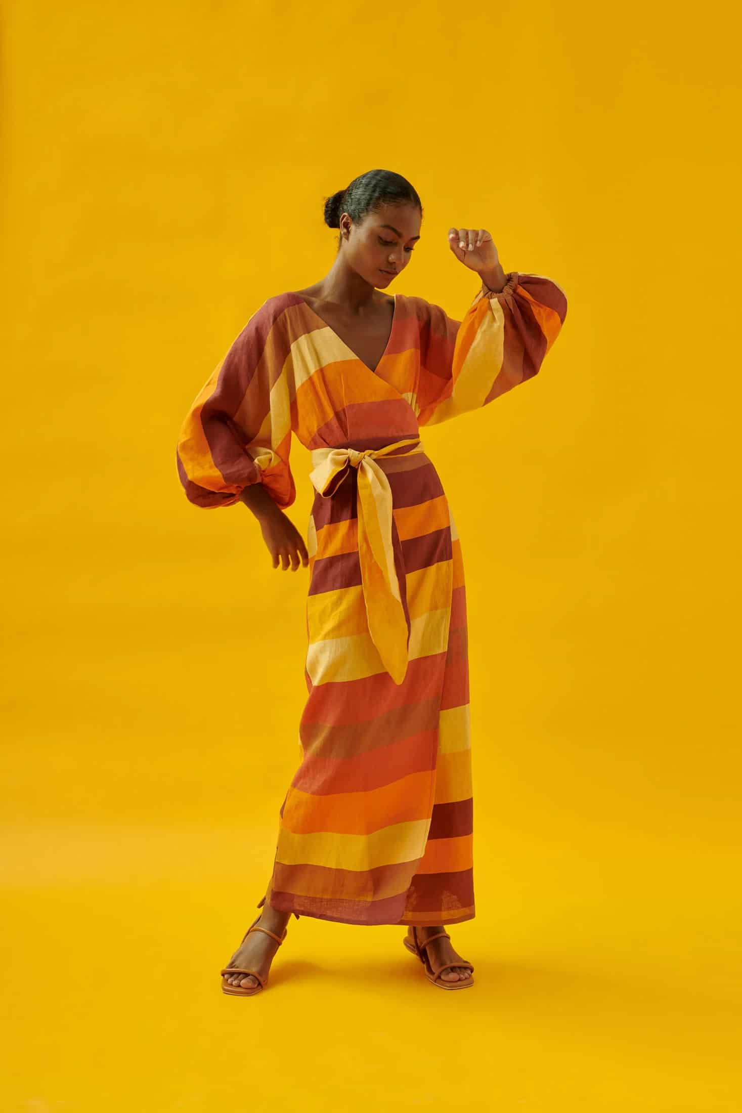 Vestido Lavanda - Fade Stripes - miniatura 6