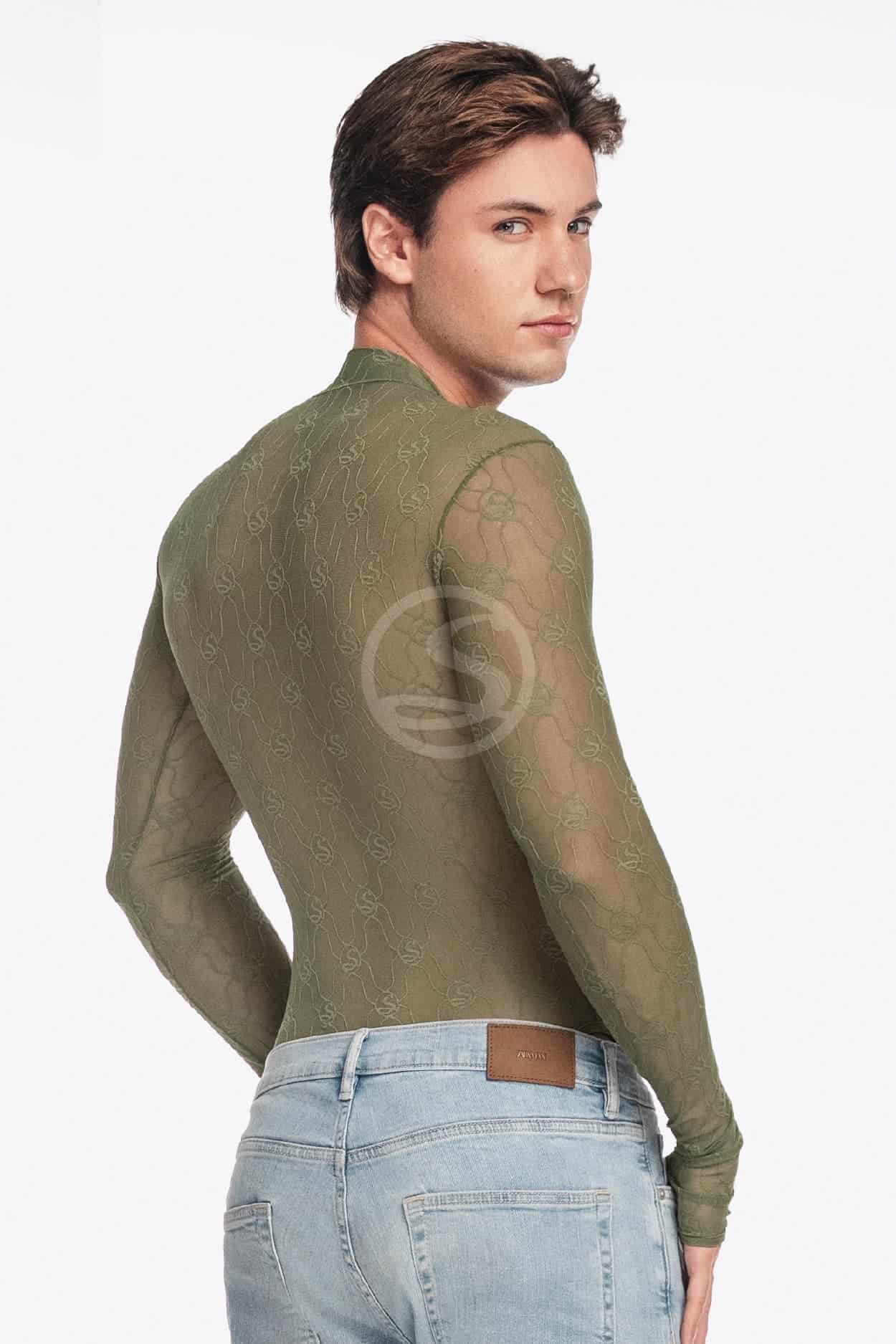 Mesh Linaje Verde Santísimas Men Ref. S-669 - miniatura 2