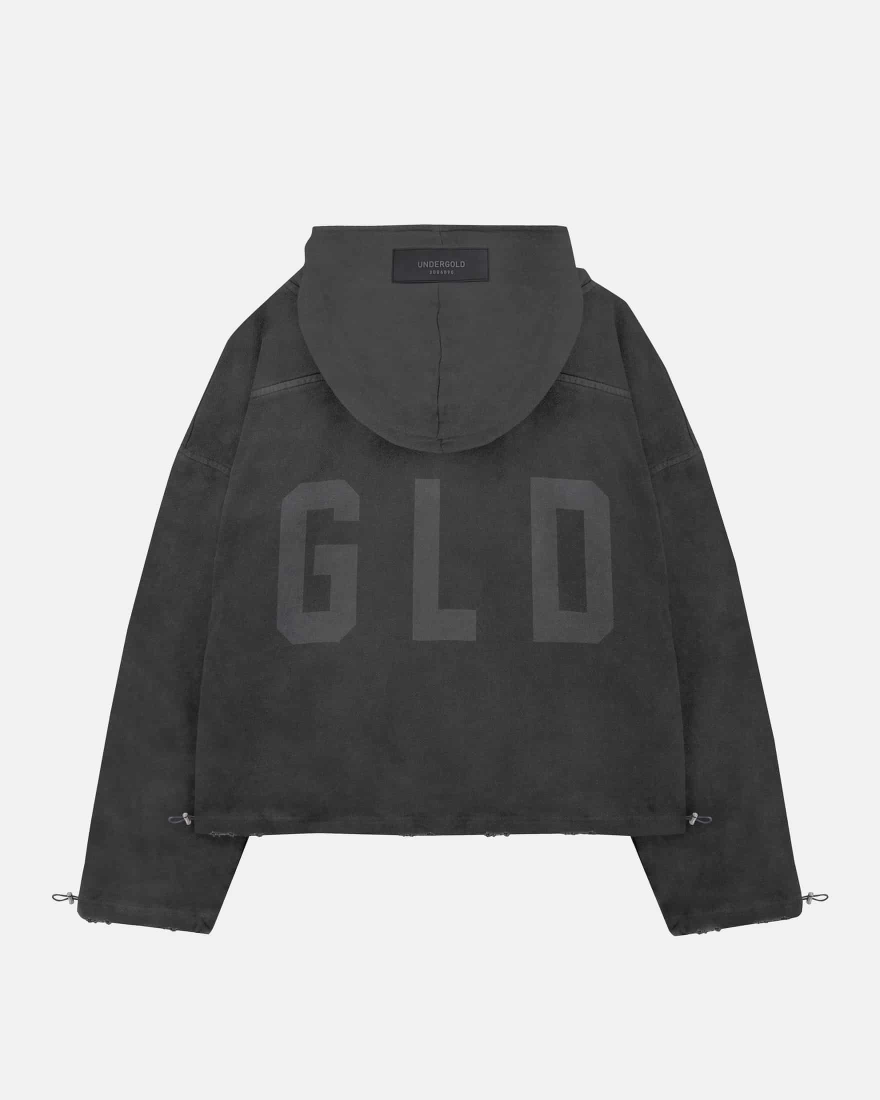 Palace UNDGLD Hoodie Vintage Black - miniatura 3