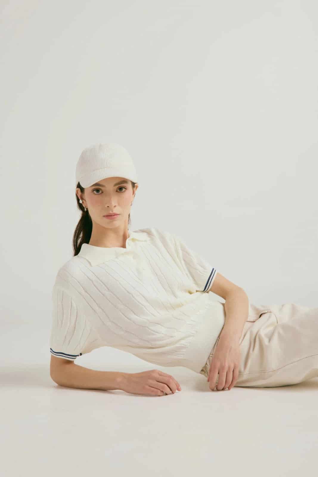 Camiseta Trenzada 3 Botones - miniatura 3