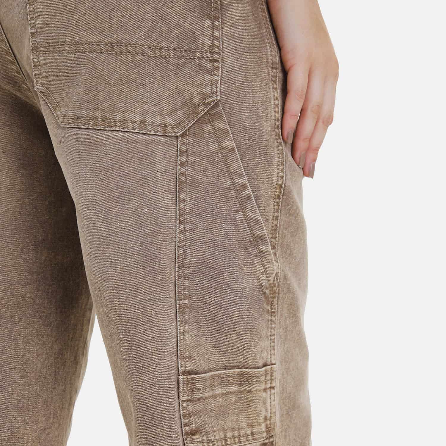 Classic Fit Jort Mocca - miniatura 7