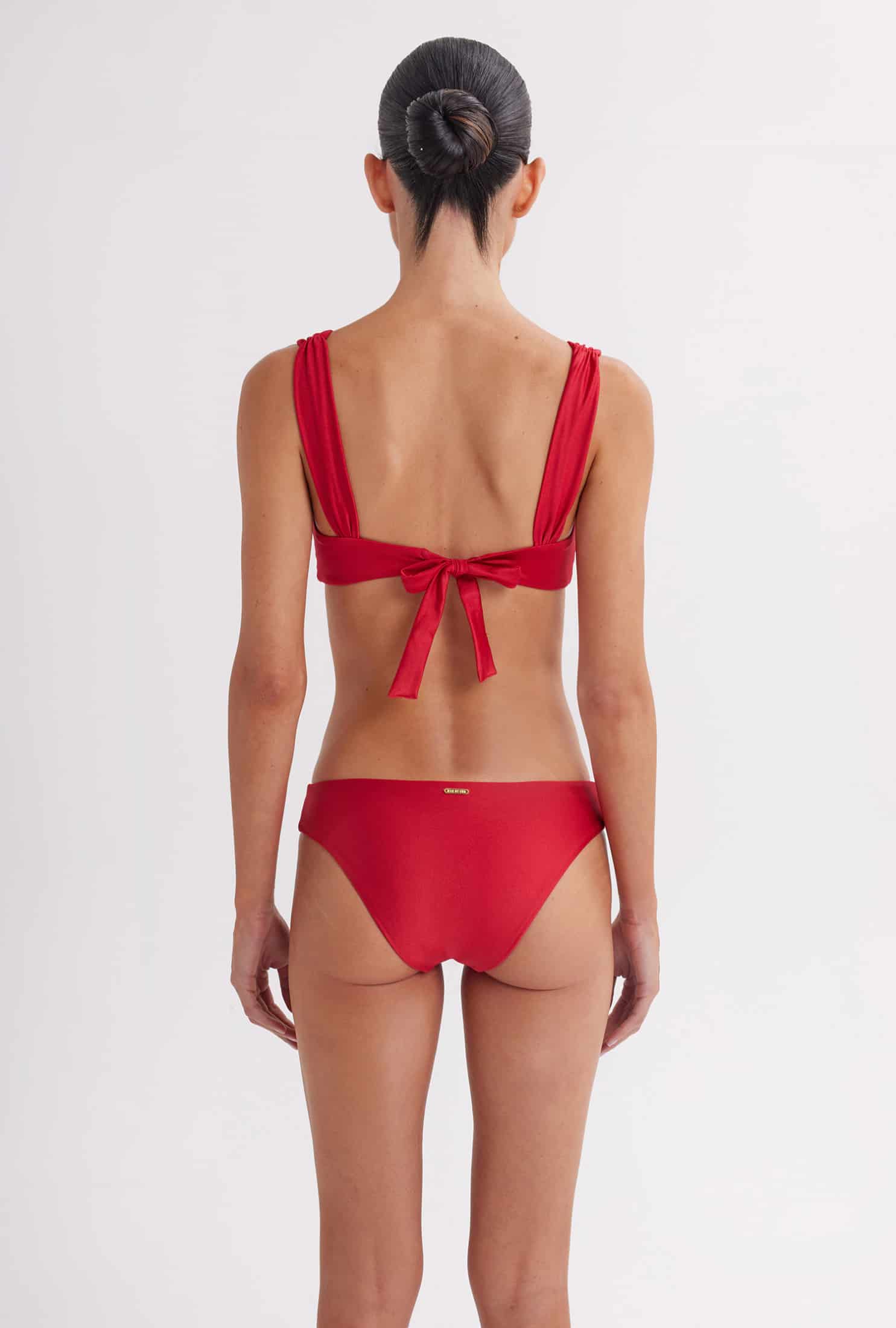 Top de Bikini Dalia Escarlata - miniatura 3