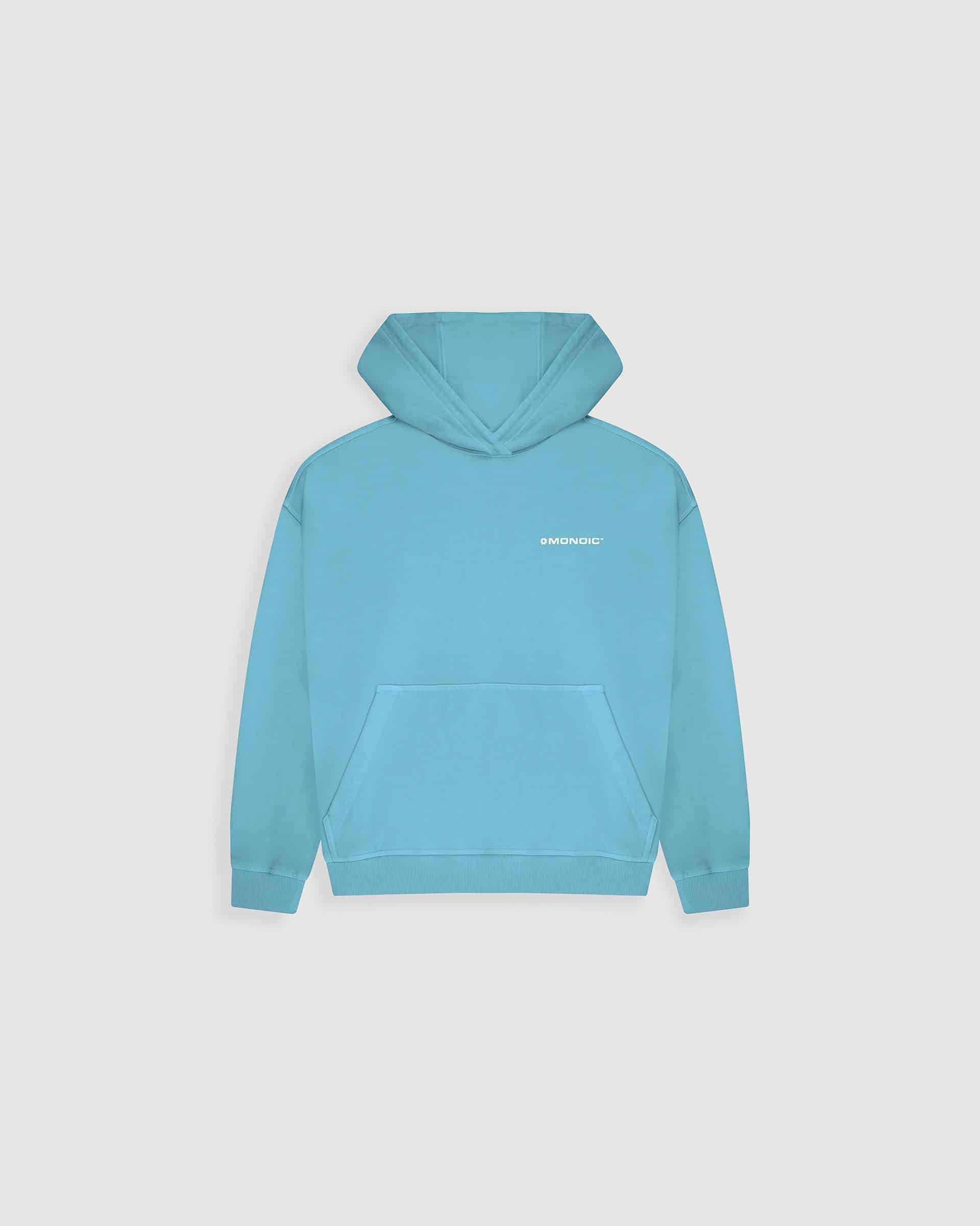 Hoodie Oversized Básico V4 - Azul Claro - miniatura 1