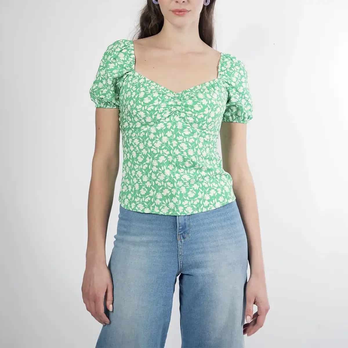 Blusa Manga Corta Tulips - miniatura 1