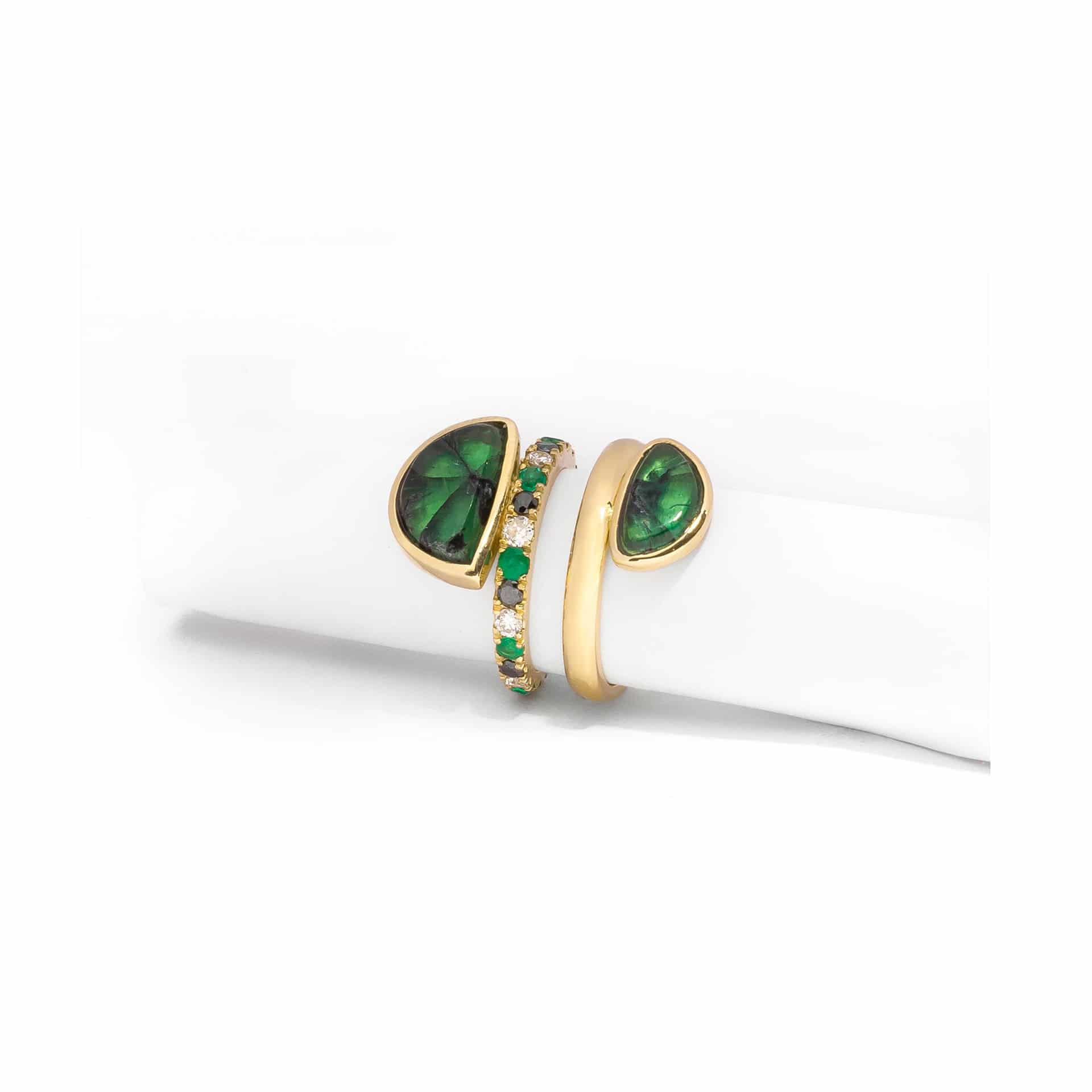 Anillo Trapiche - Piedras - miniatura 4