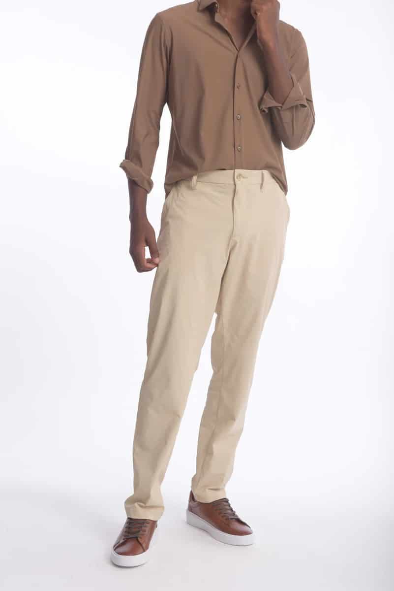 Pantalón Smart Tech Beige - miniatura 5