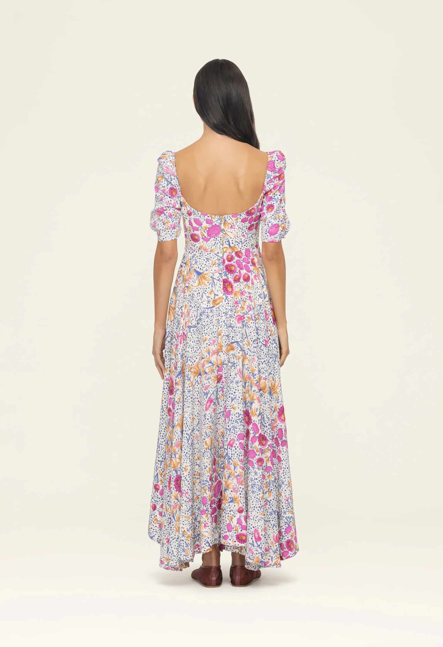 Etereo Capullo Midi Dress - miniatura 4