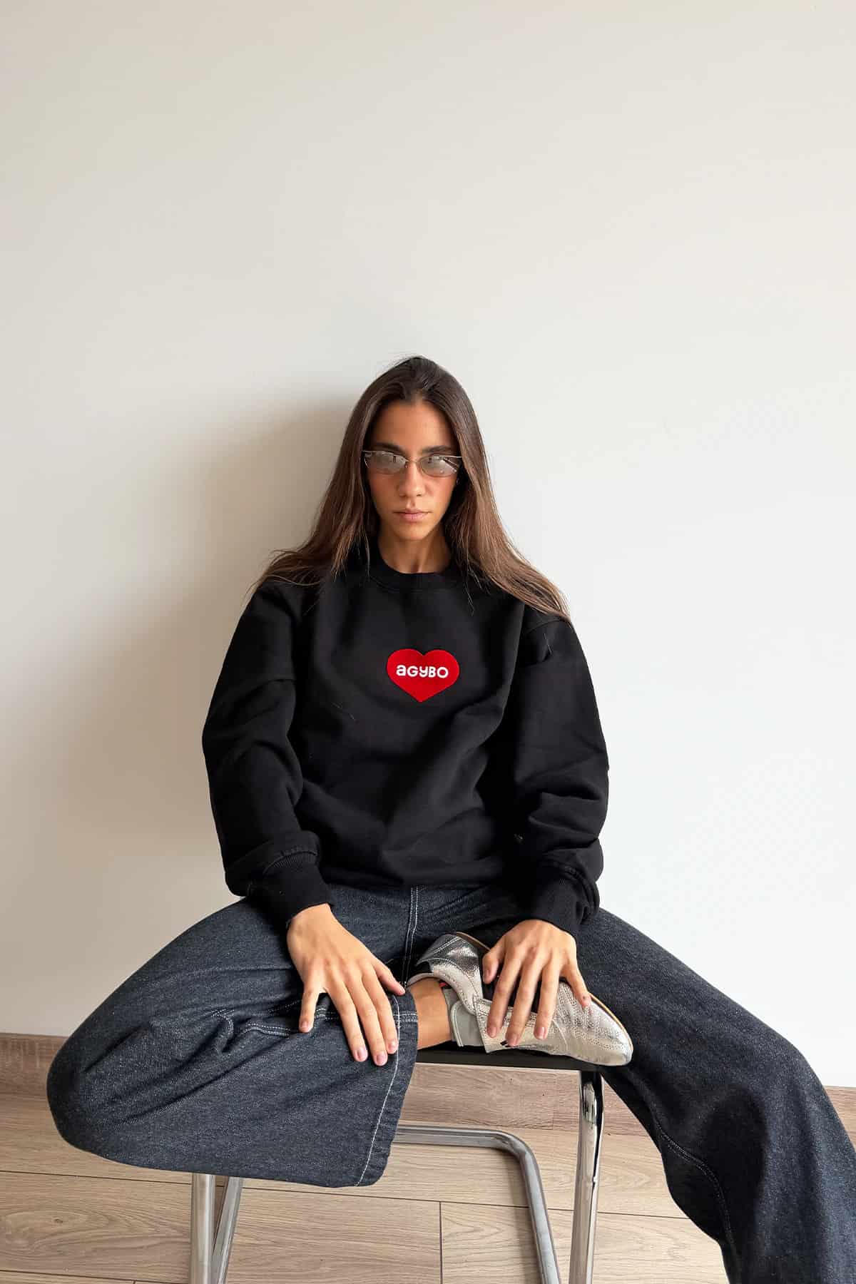 Iconic Crewneck Black - miniatura 4