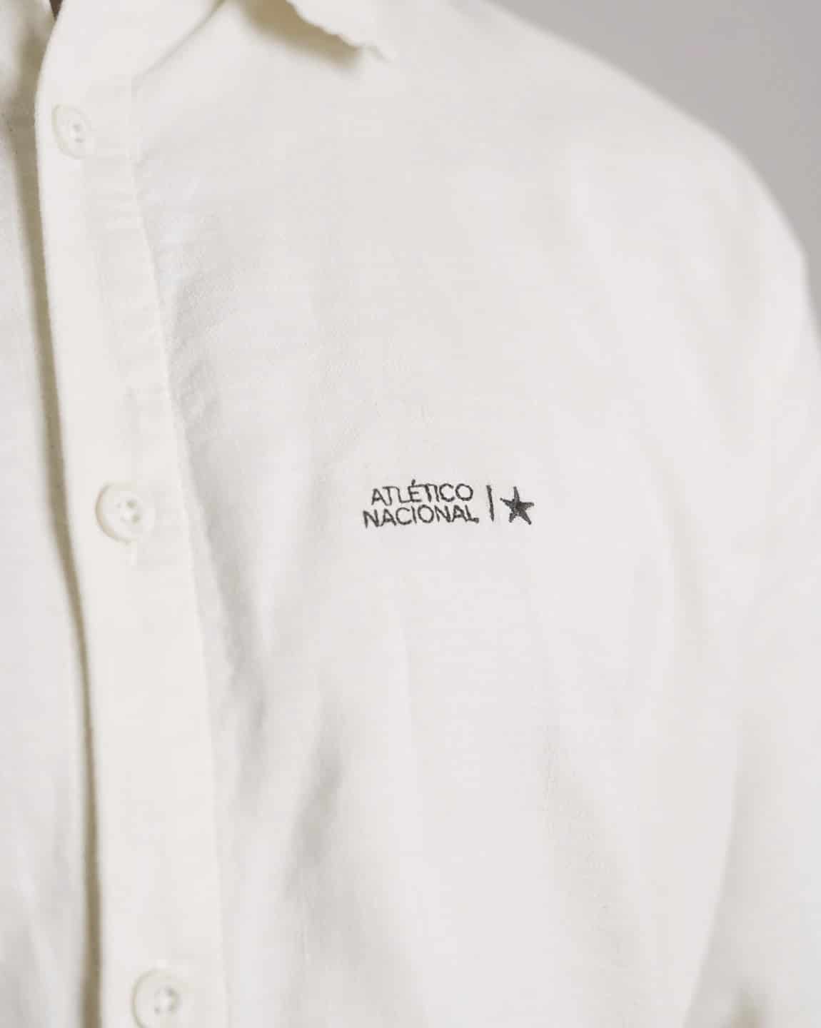 CAMISA LINO MANGA LARGA CRUDA HOMBRE - miniatura 3