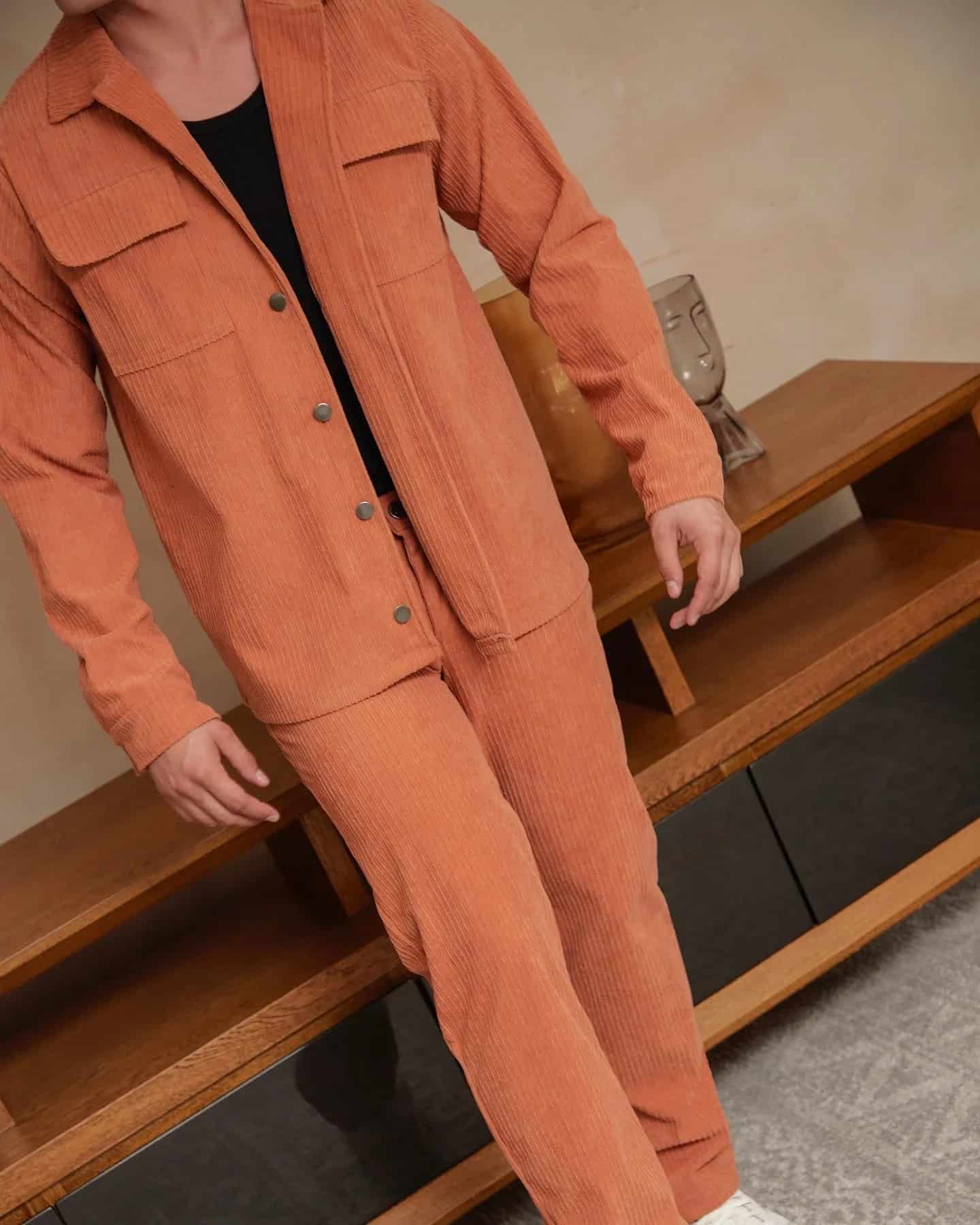 Chaqueta Corduroy Ladrillo - miniatura 4