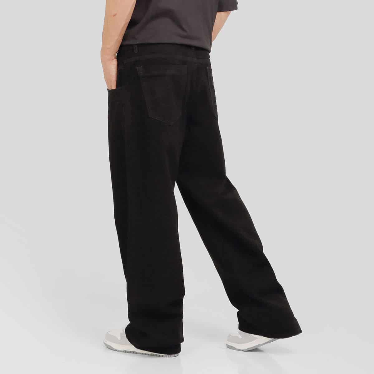 Jean Axspen Baggy H-208 Negro - miniatura 2
