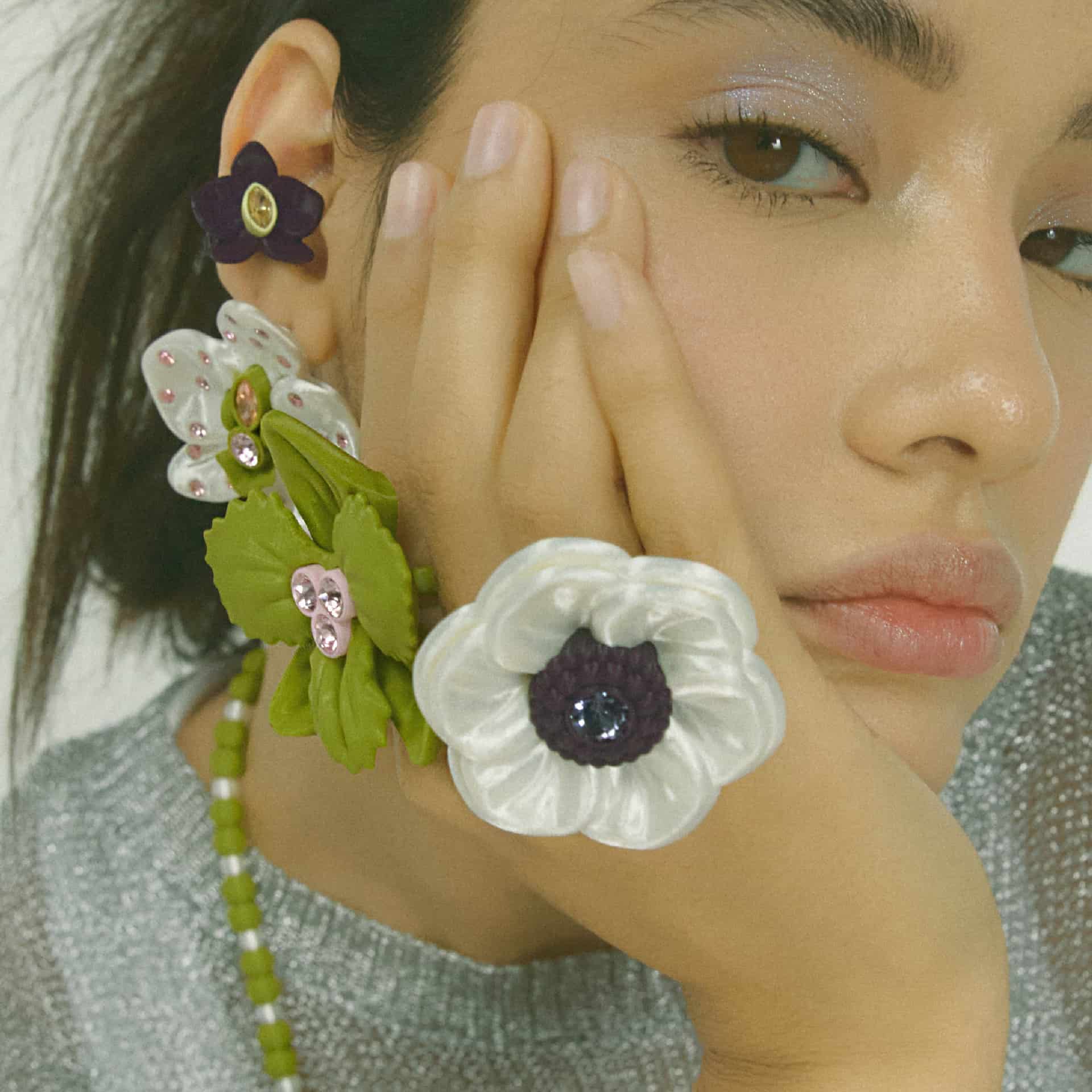 EARCUFF ORQUÍDEA - miniatura 3