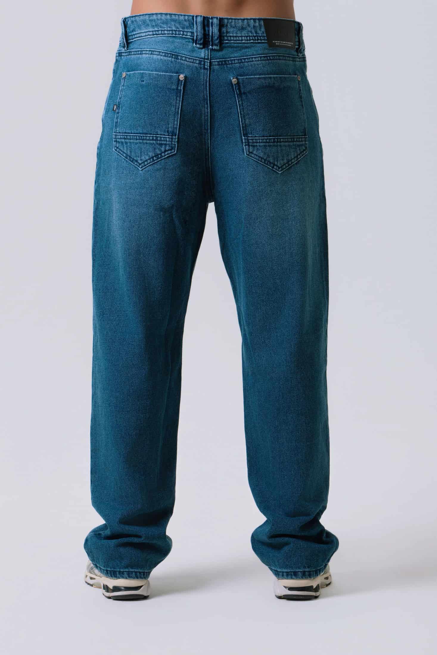 JEAN 5 BOLSILLOS COLOR AZUL OSCURO - miniatura 3