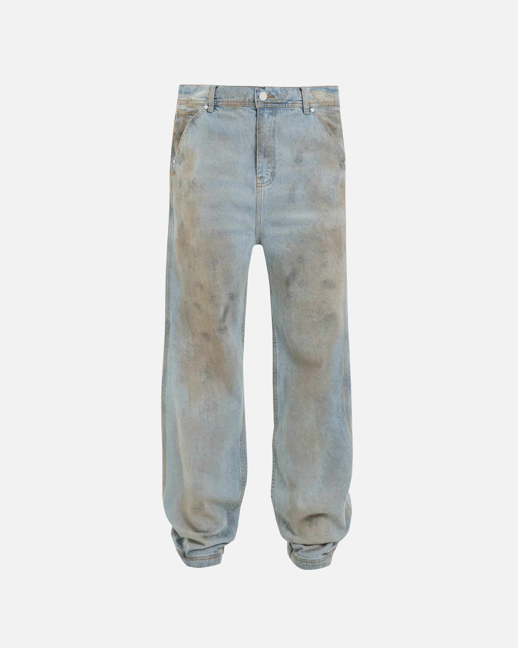 Echoes U Star Wide Jeans Washed Blue - miniatura 1