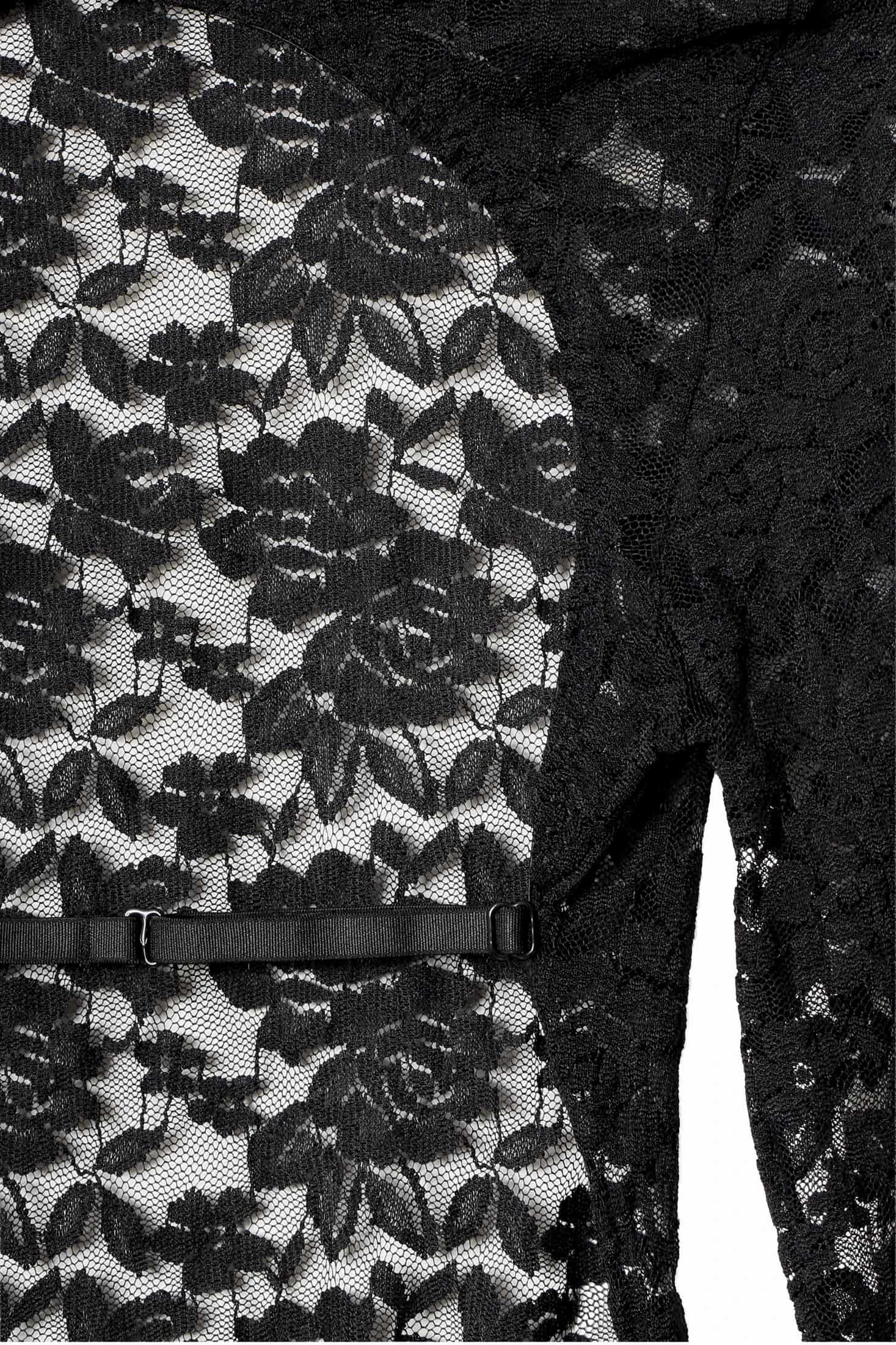 BLACK COUTURE BODYSUIT - miniatura 4