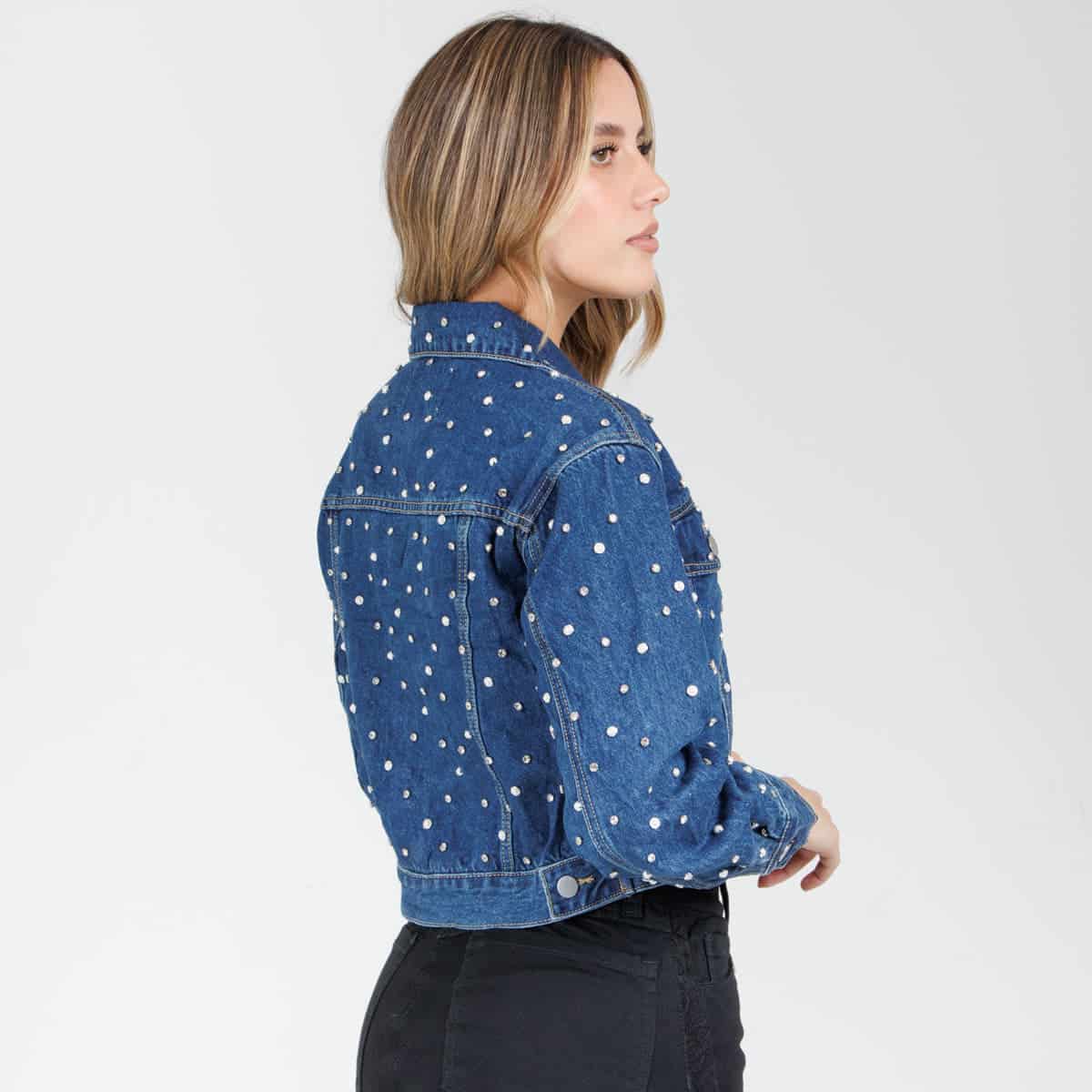 Chaqueta Denim brillos GY6515 - miniatura 2