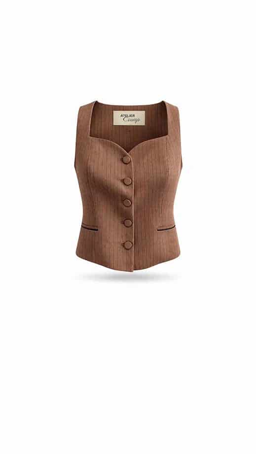 Silencio Mocca Vest - miniatura 1