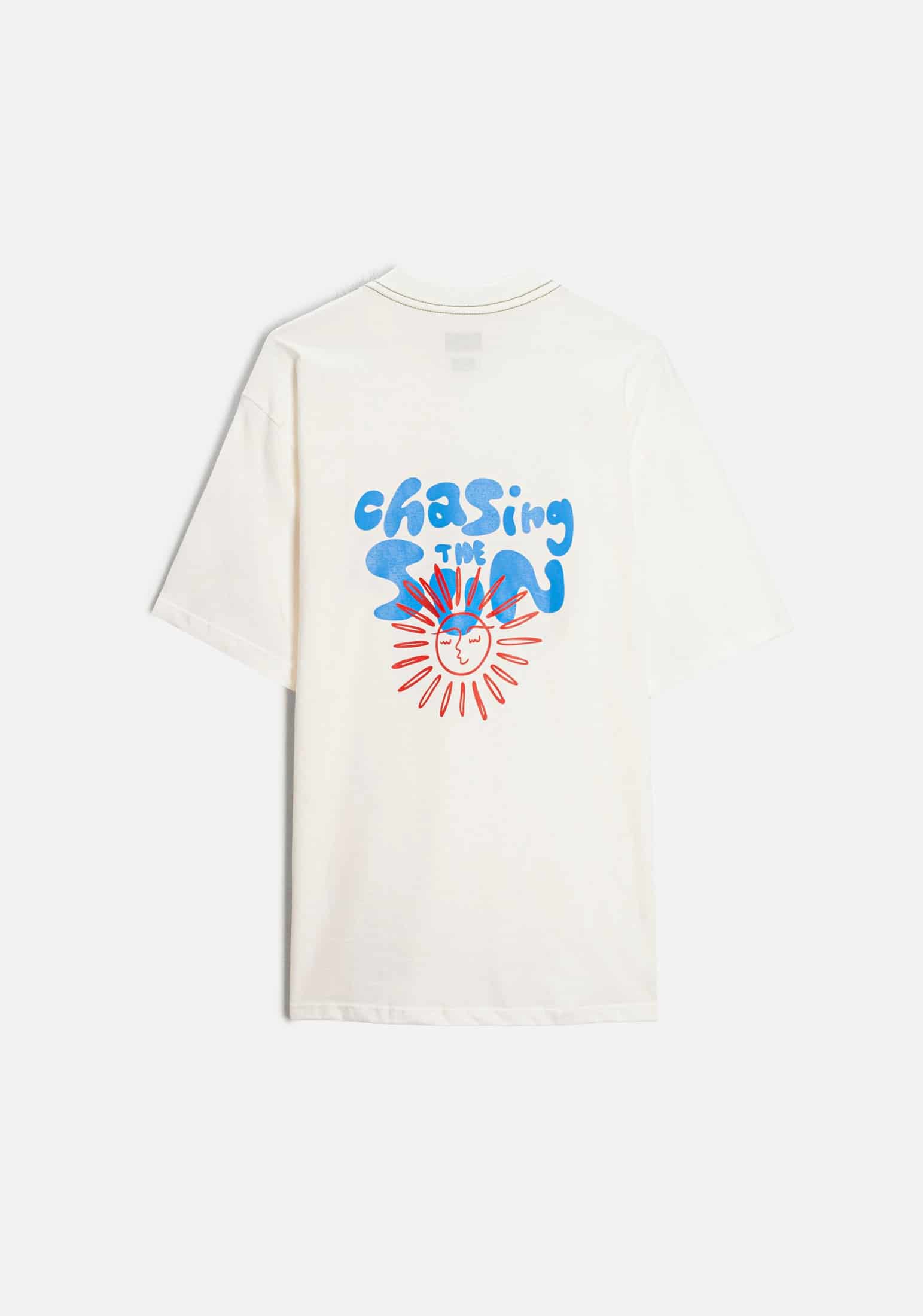 Camiseta H Chasing The Sun Marfil - miniatura 1