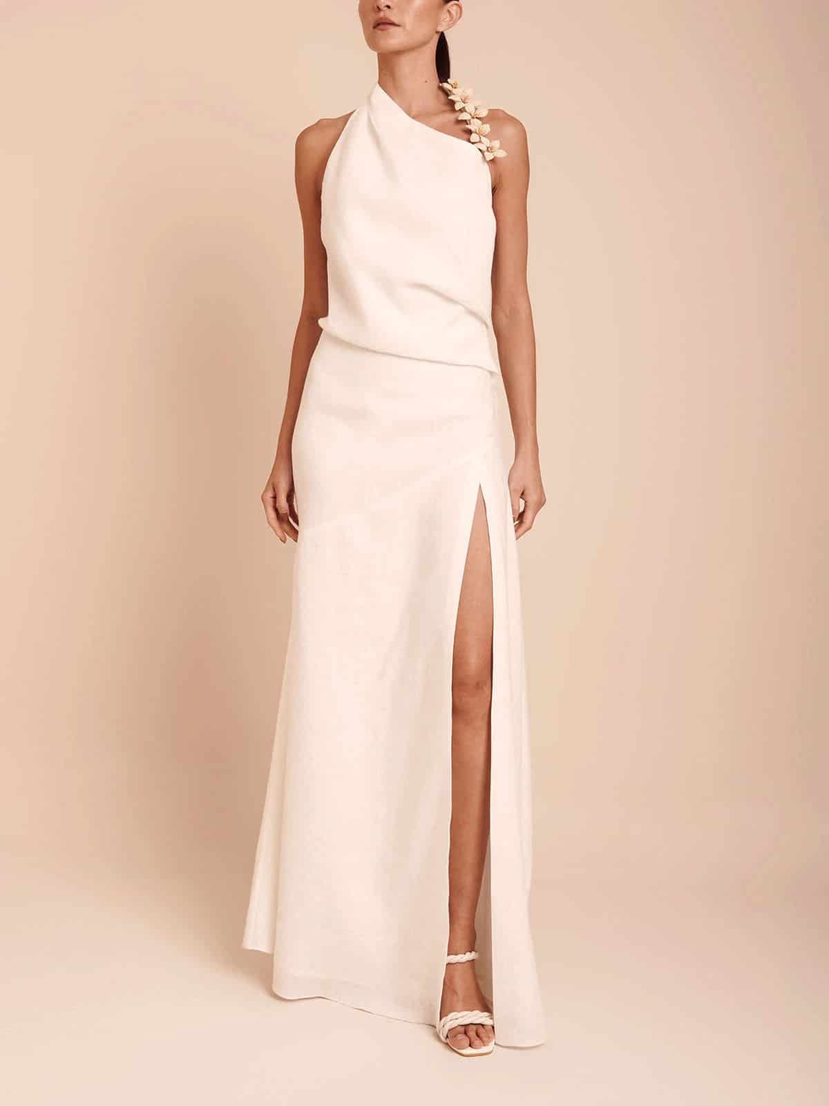 PIA DRESS IVORY - miniatura 2