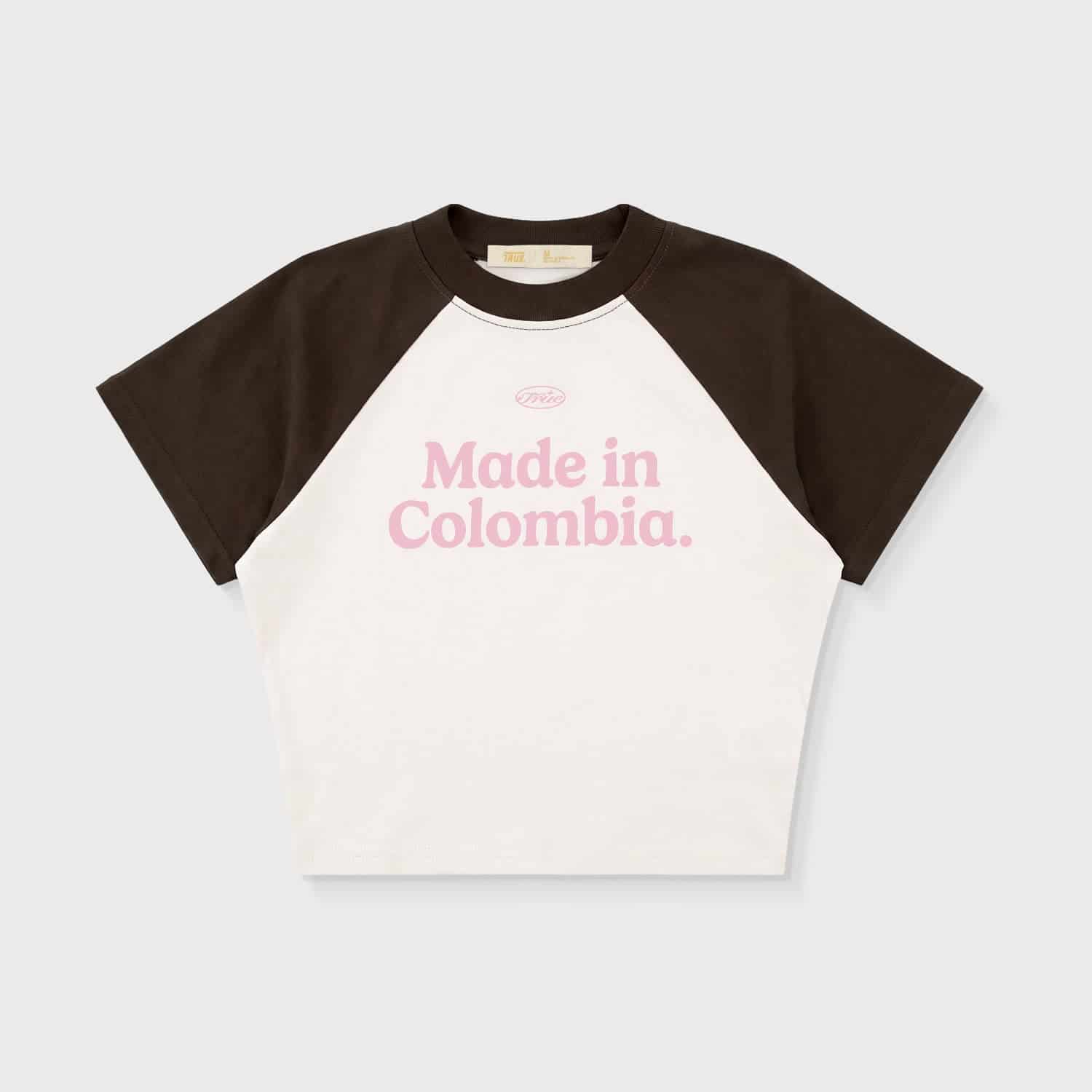 Colombia Baby Tee - Brown - miniatura 1