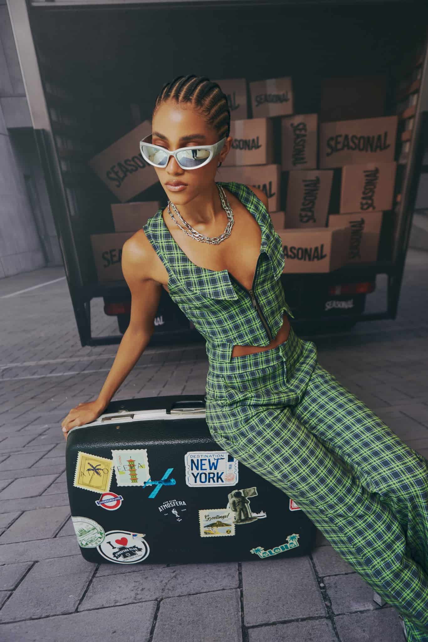 CONTOUR GRID PANTS - miniatura 2