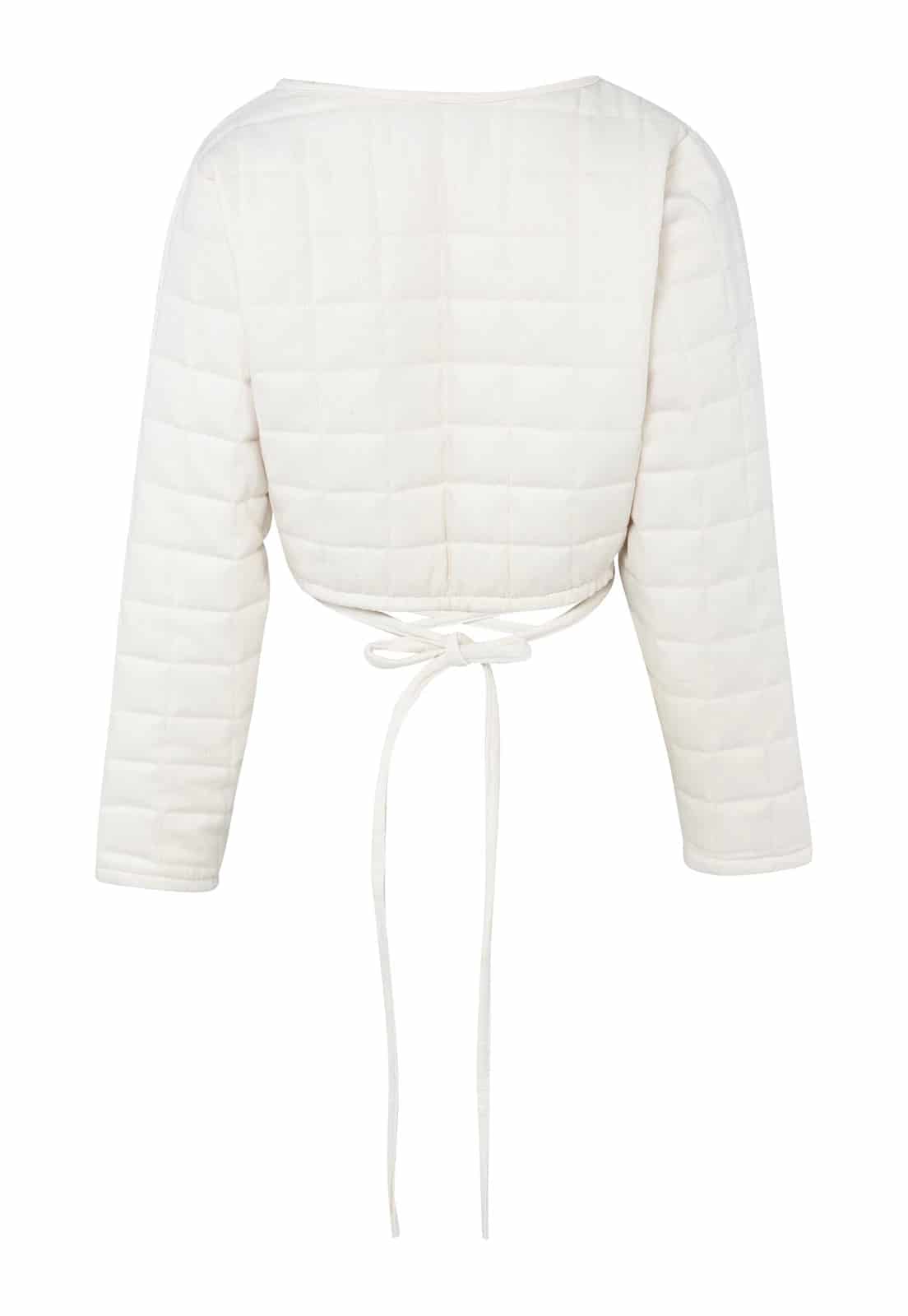 Claude Puffy Shirt Cream - miniatura 4