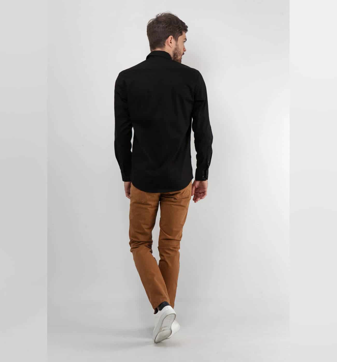 Camisa Negra An - miniatura 7