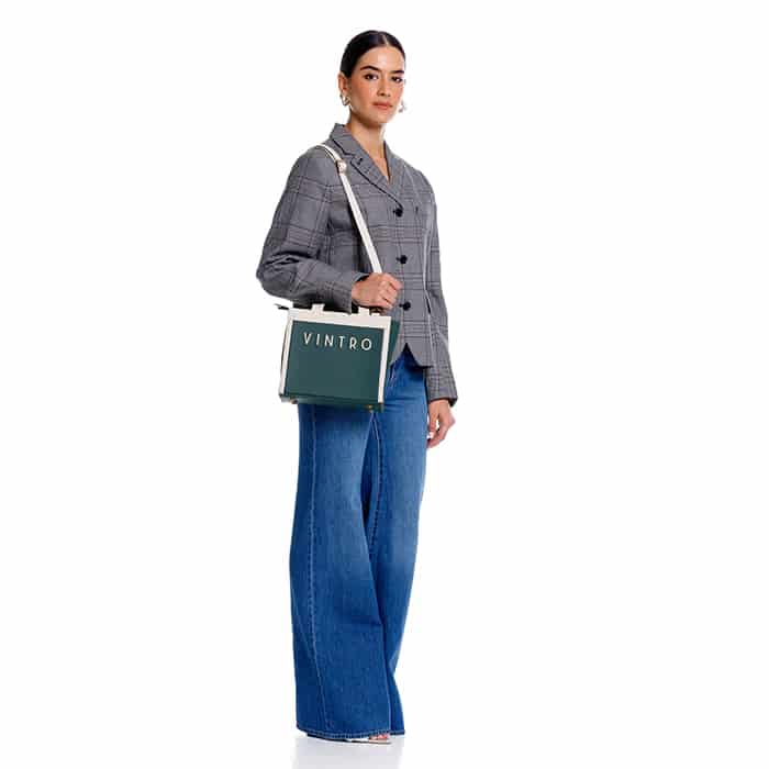Manos Libres Para Mujer Provenza Verde Con Cargadera Removible - miniatura 5