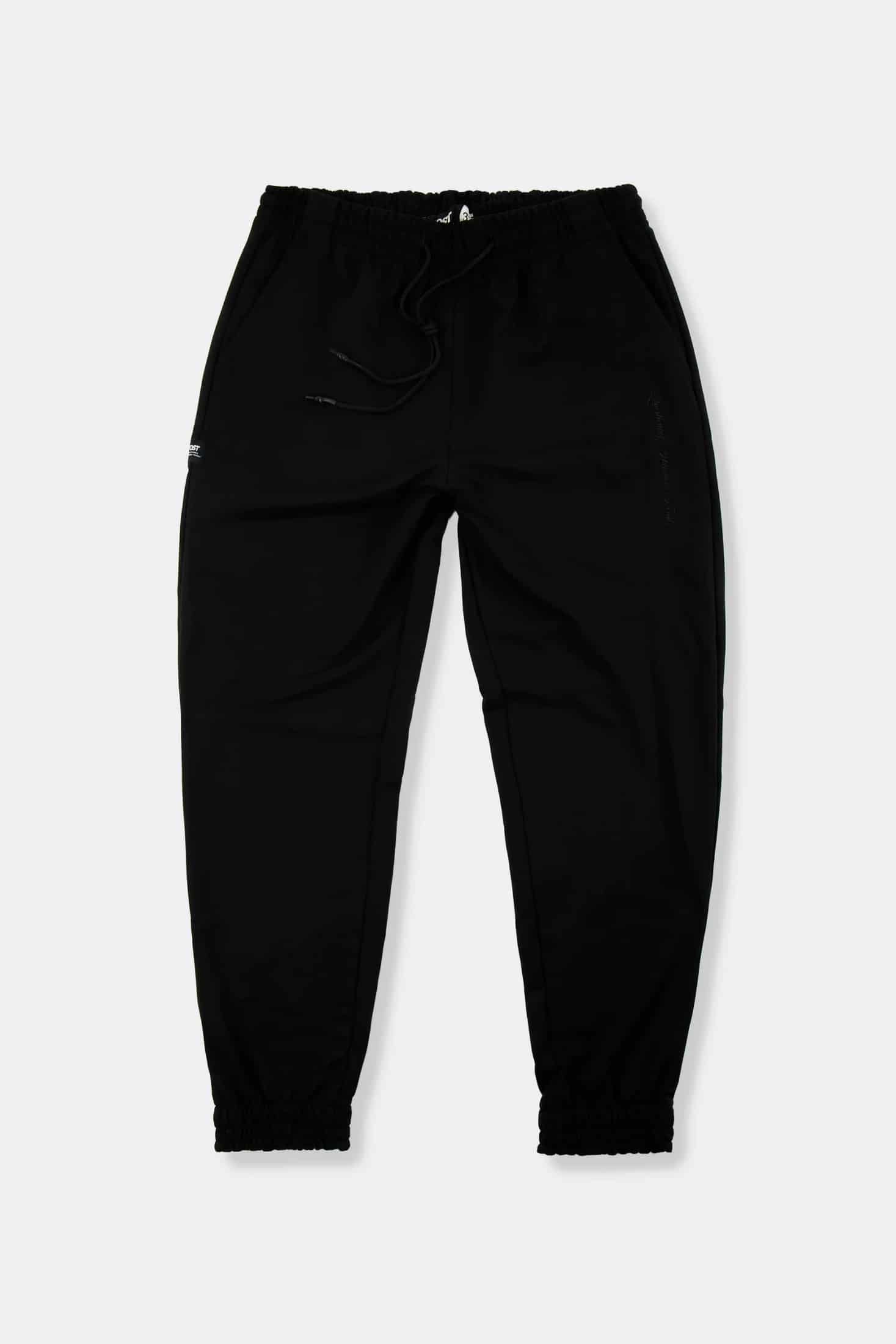 PANTALON JOGG COLOR NEGRO - miniatura 1
