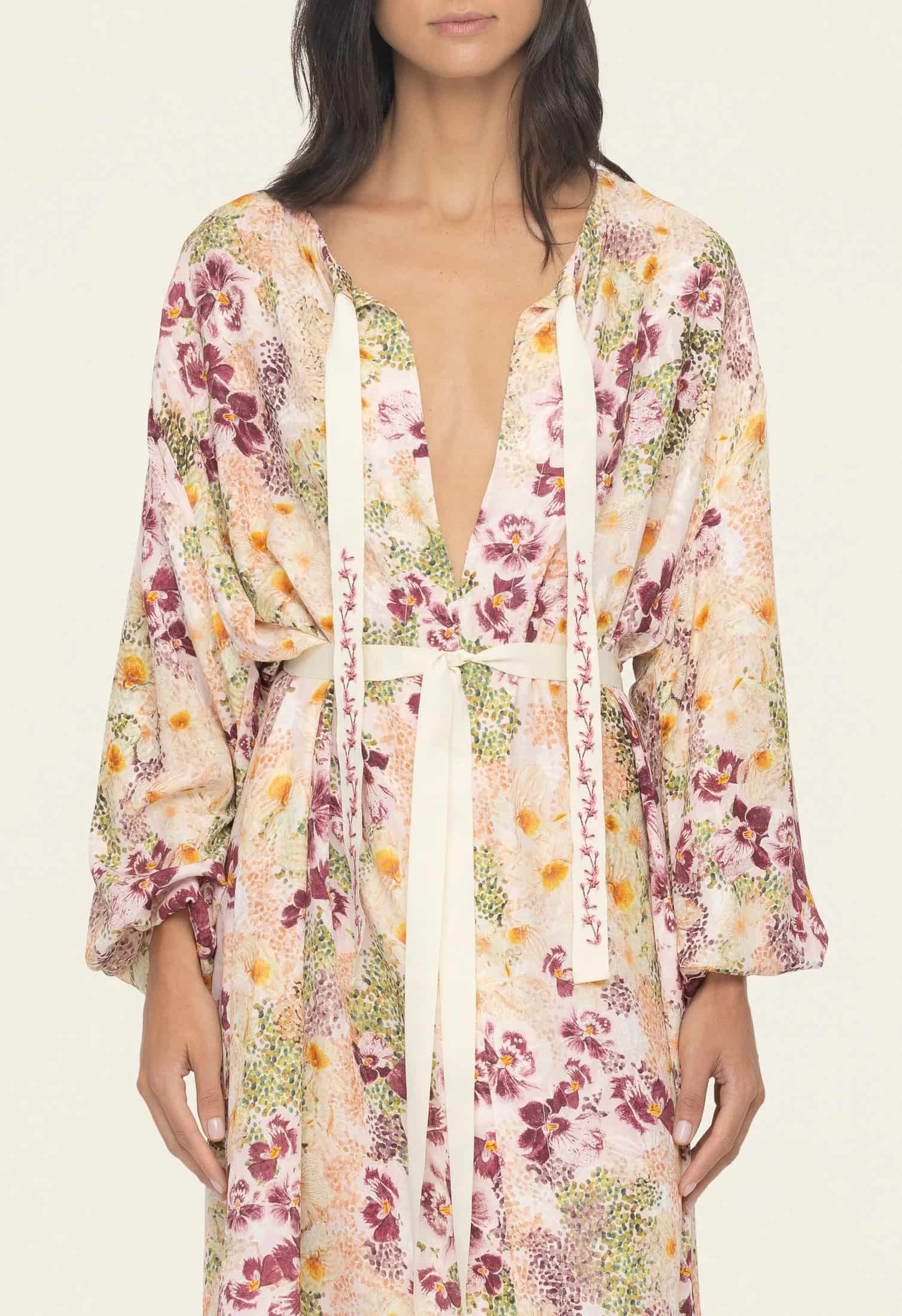 Zircón Florecer Kaftan - miniatura 5