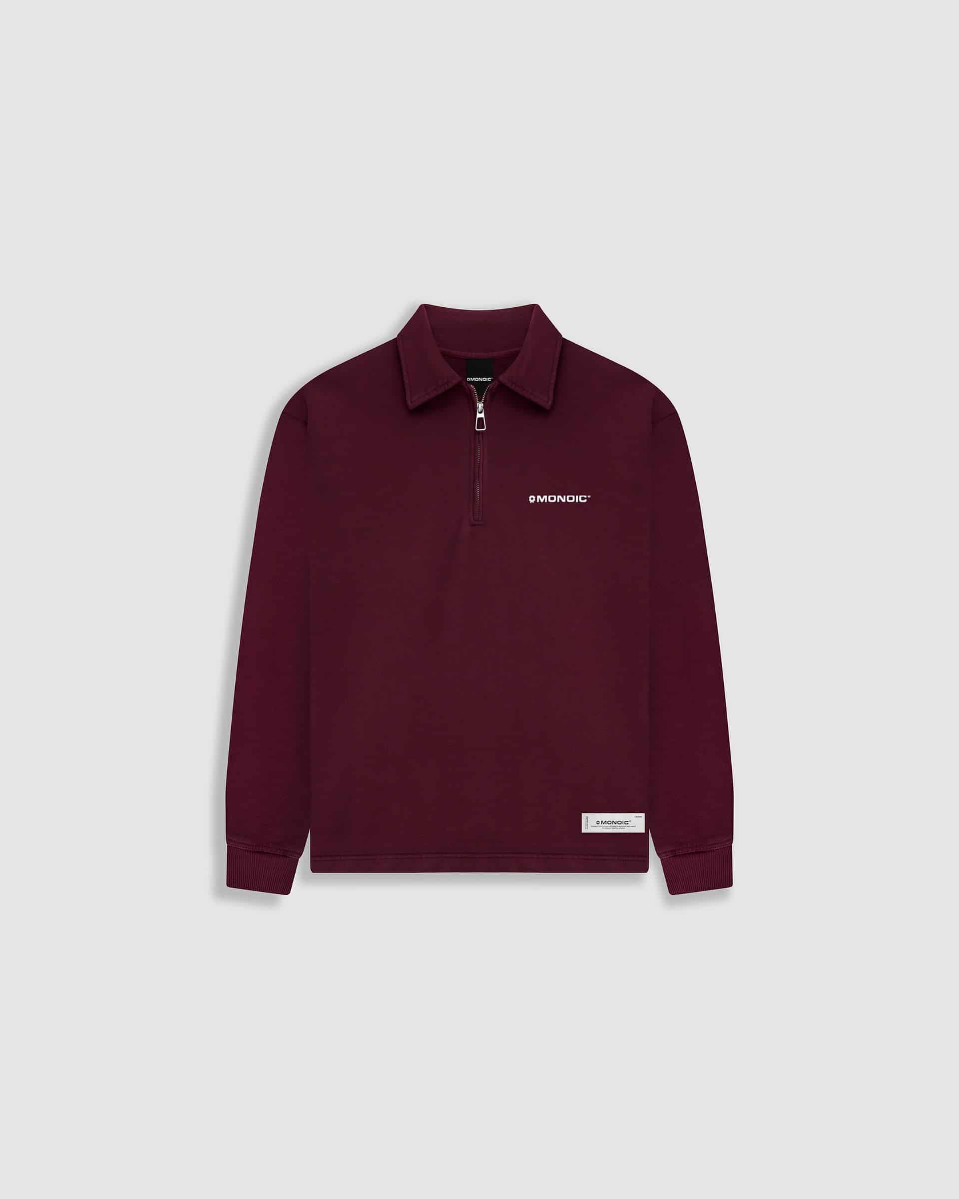 Quarter Zip V3 - Burgundy - miniatura 7