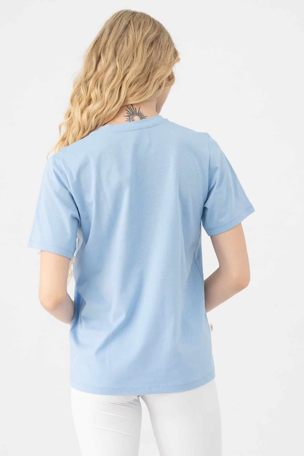 T-Shirt Beverly Hills Sky Blue - miniatura 3