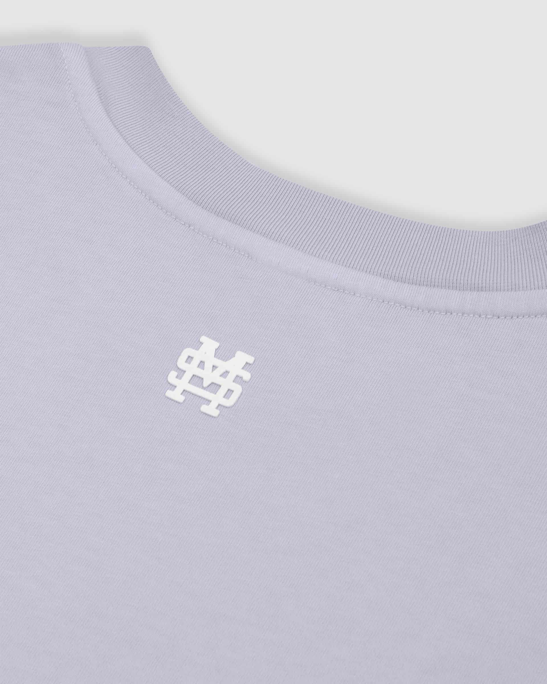Camiseta Boxy Fit Básica V2 - Lila - miniatura 4