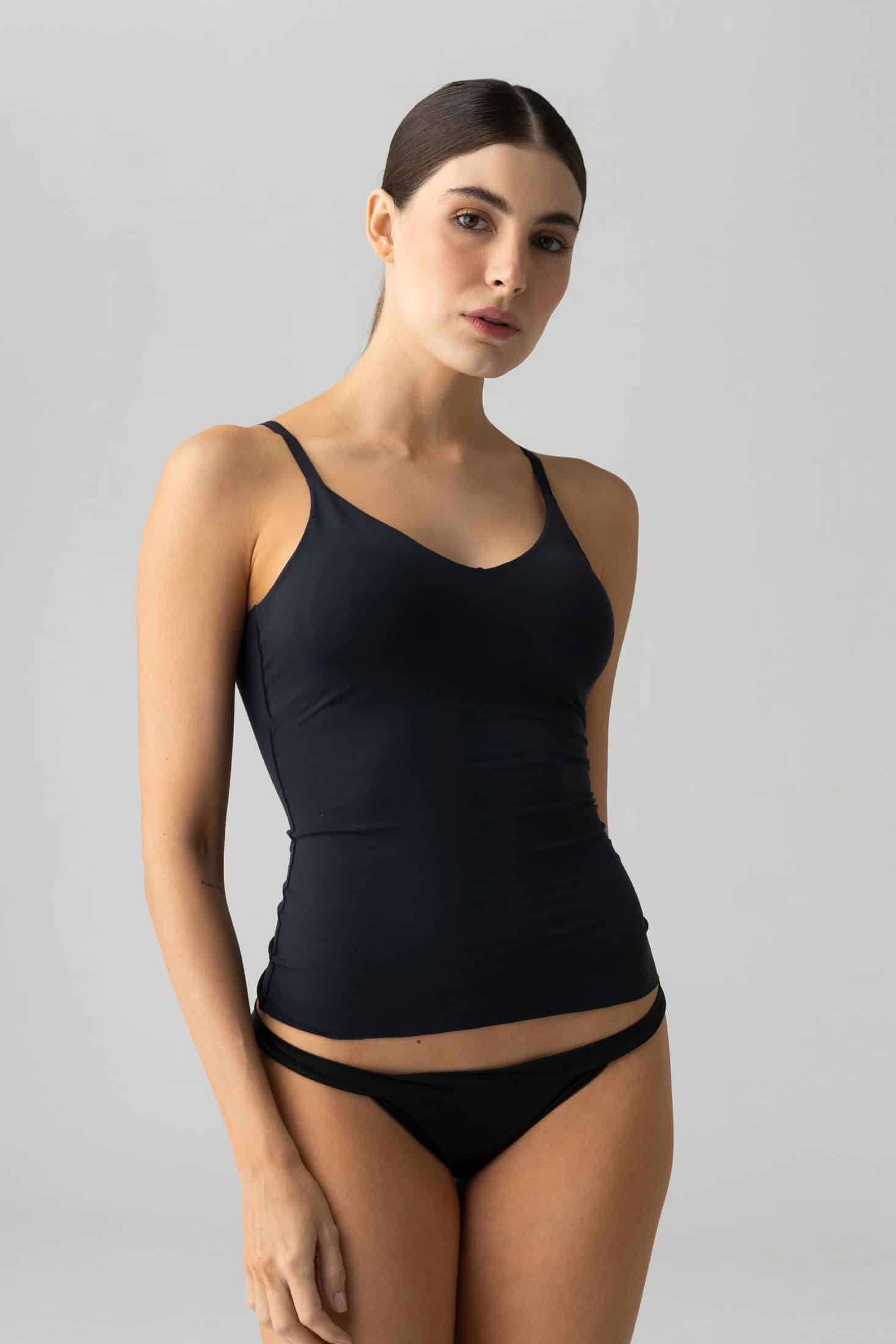 CAMISILLA ELLIPSE INVISIBLE NEGRO - miniatura 1