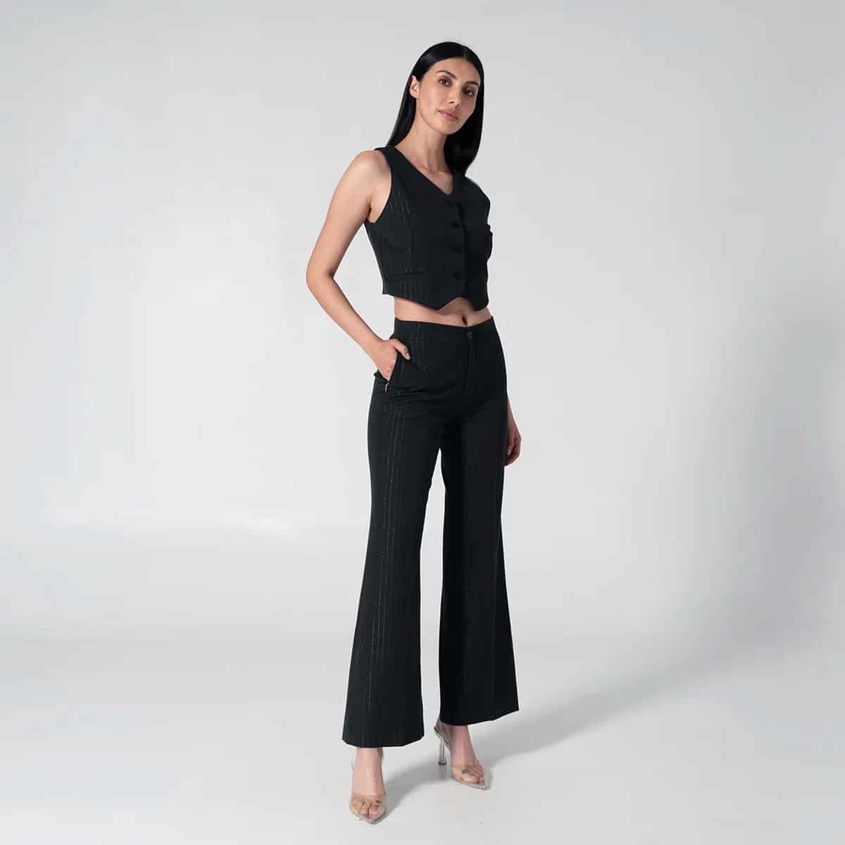 Pantalon Formal Slim Flare Sartori - miniatura 1