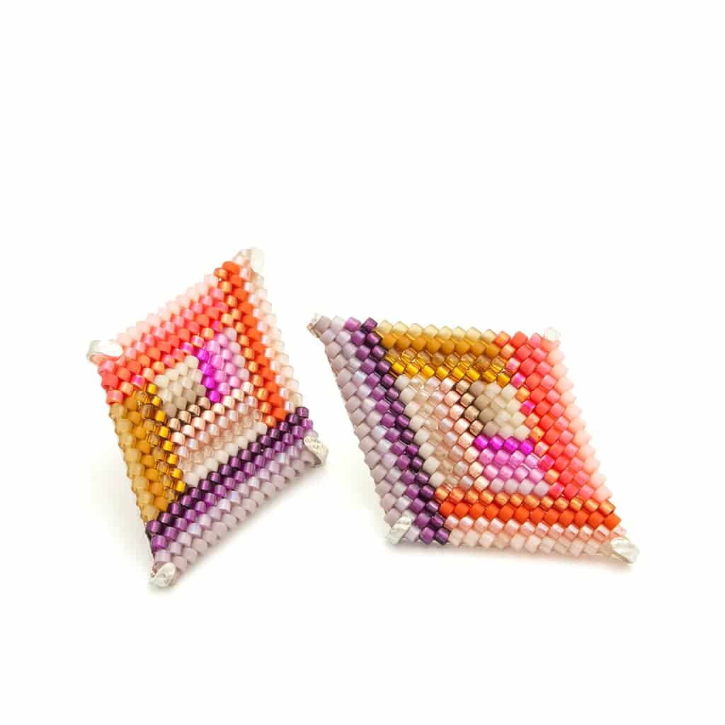 ARETES ROMBO PATRON TORBELLINO - miniatura 1