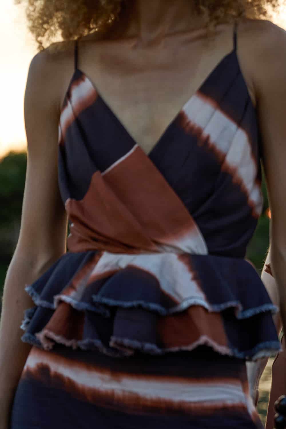 Blusa sumatra natural terracota - miniatura 1