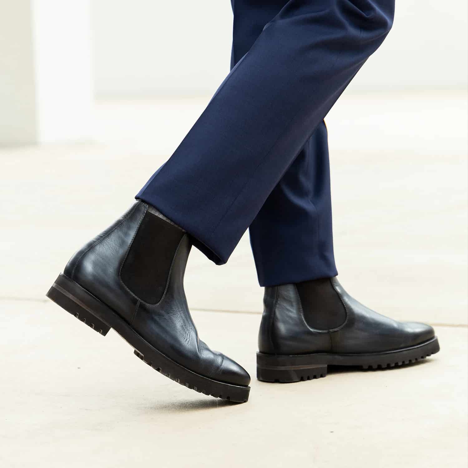 Bota Jacques Gris Suela Ultraliviana - miniatura 3