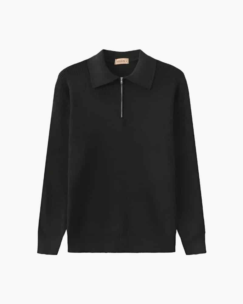 Cesare Half Zip Sweater - miniatura 2
