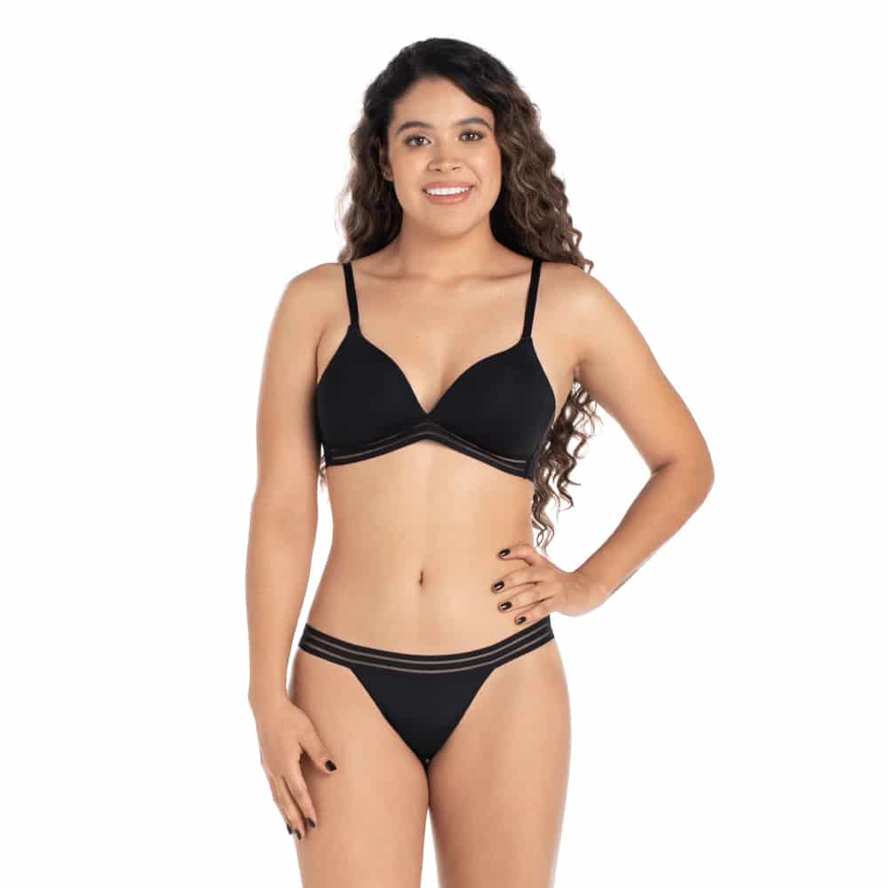 Trendy Brasilera con Elastico en Transparencia. - miniatura 1