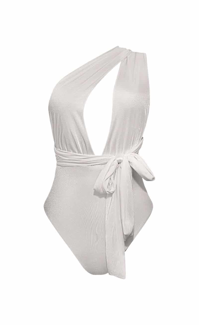 VESTIDO DE BAÑO ENTERO MULTIFORMAS PRISMA BLANCO - miniatura 5