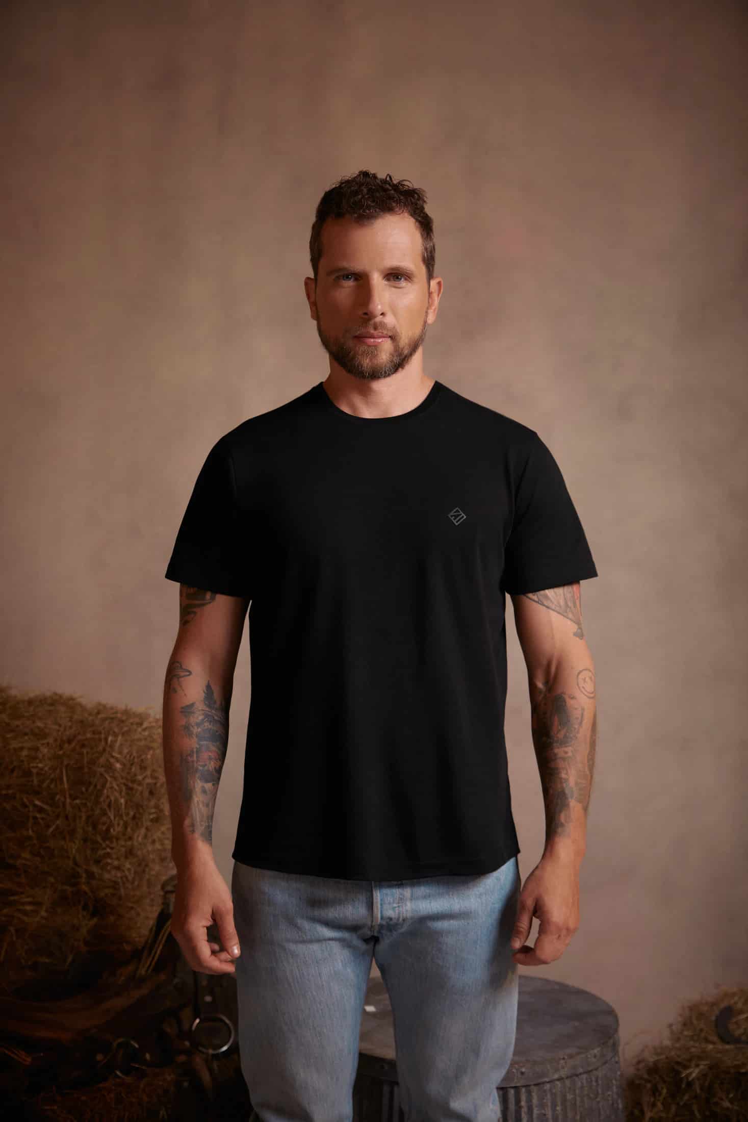 Camiseta texas negra - miniatura 2
