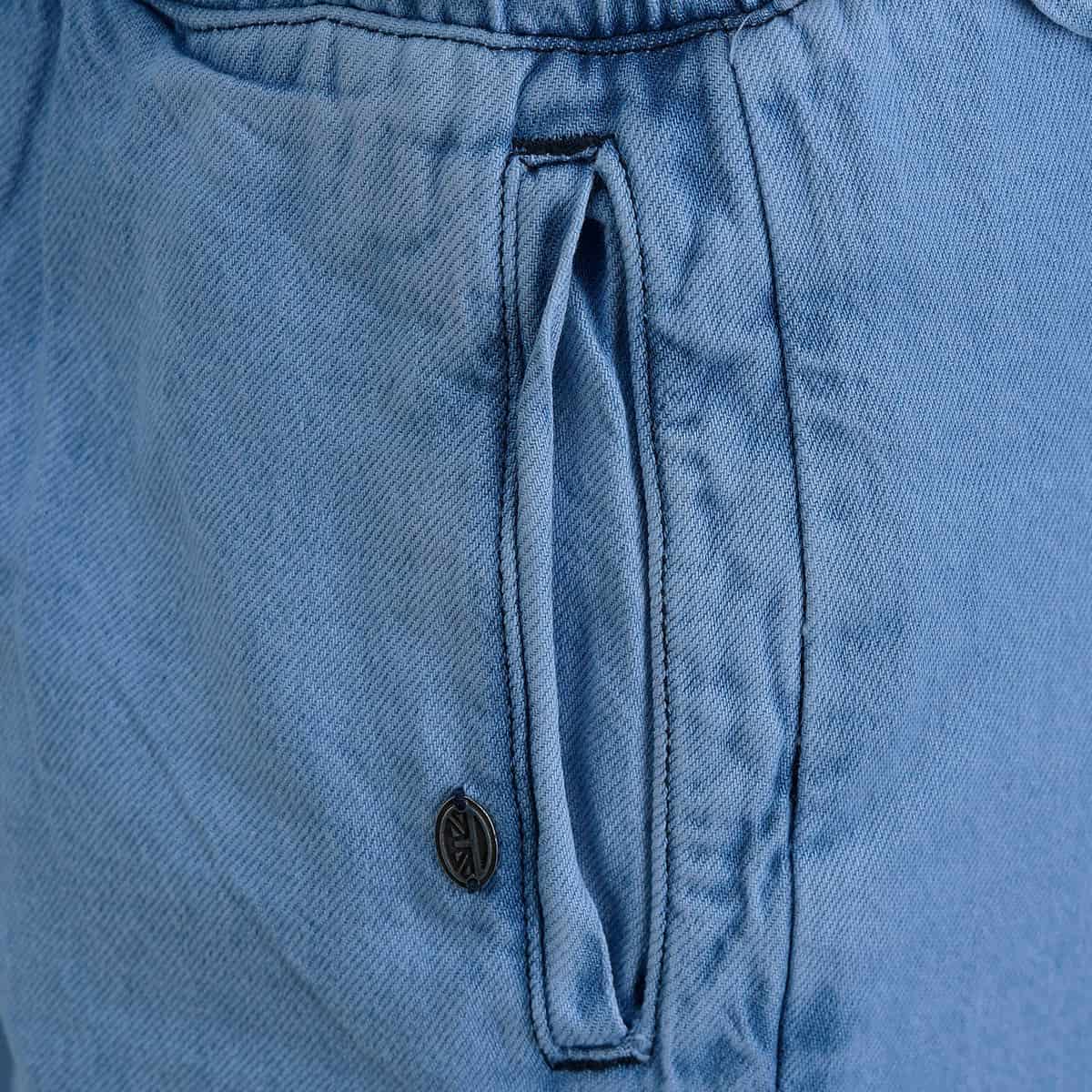 Jeans Wide Leg Azul Mujer - miniatura 6