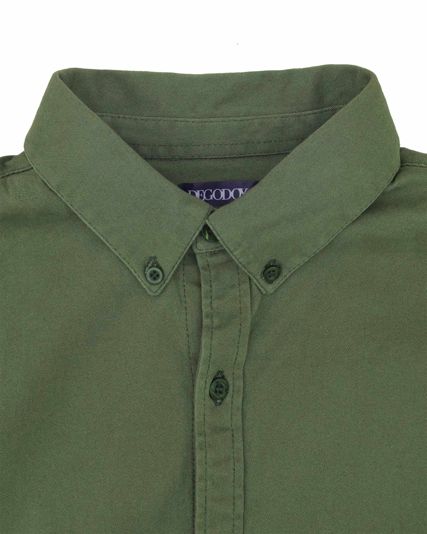 Camisa clasica Verde - miniatura 2
