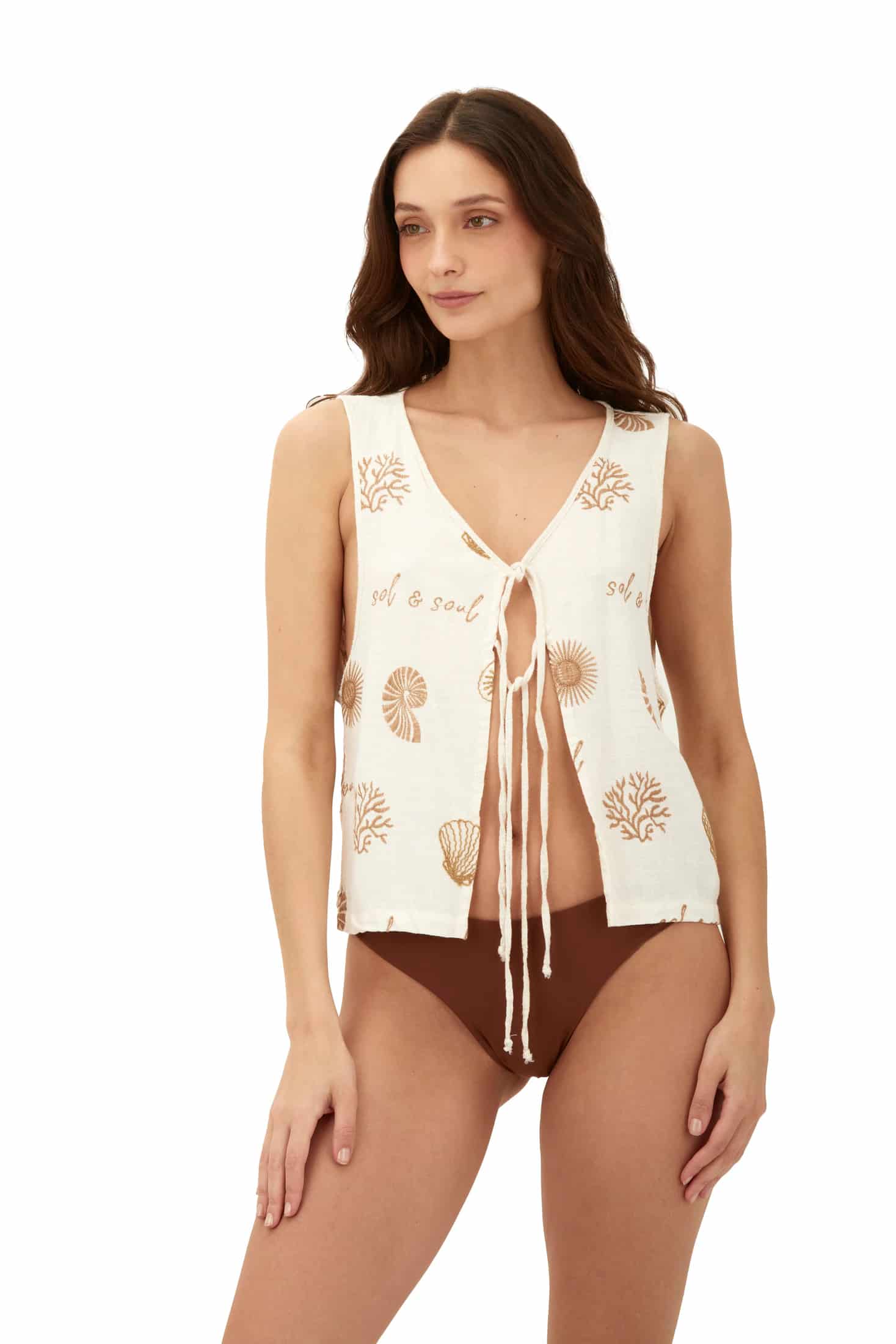 Soulshell Linen Mist Vest - miniatura 1
